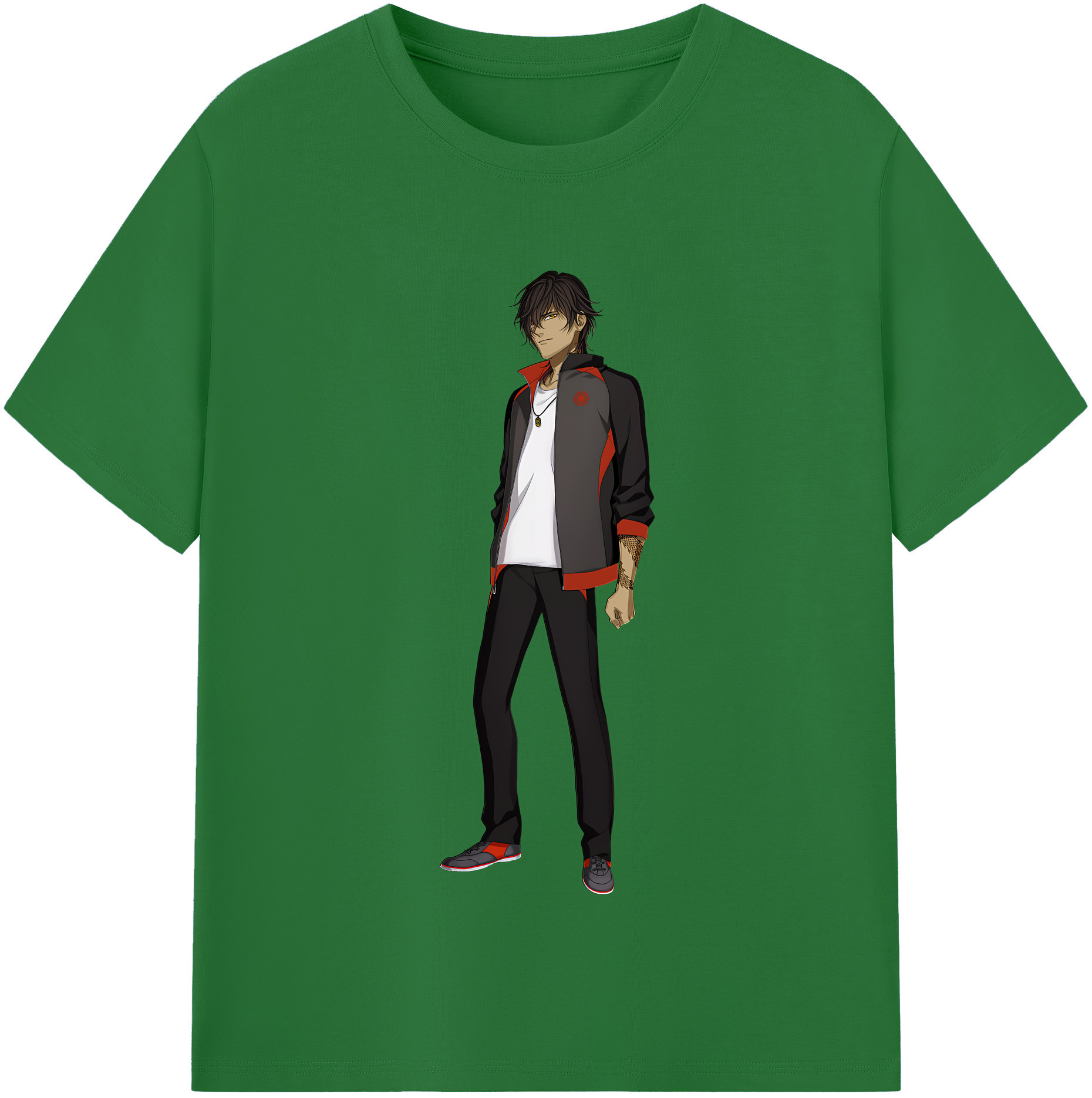 （画像用） 刀剣乱舞 Touken Ranbu 綿100％半袖Tシャツ（フロントプリント）