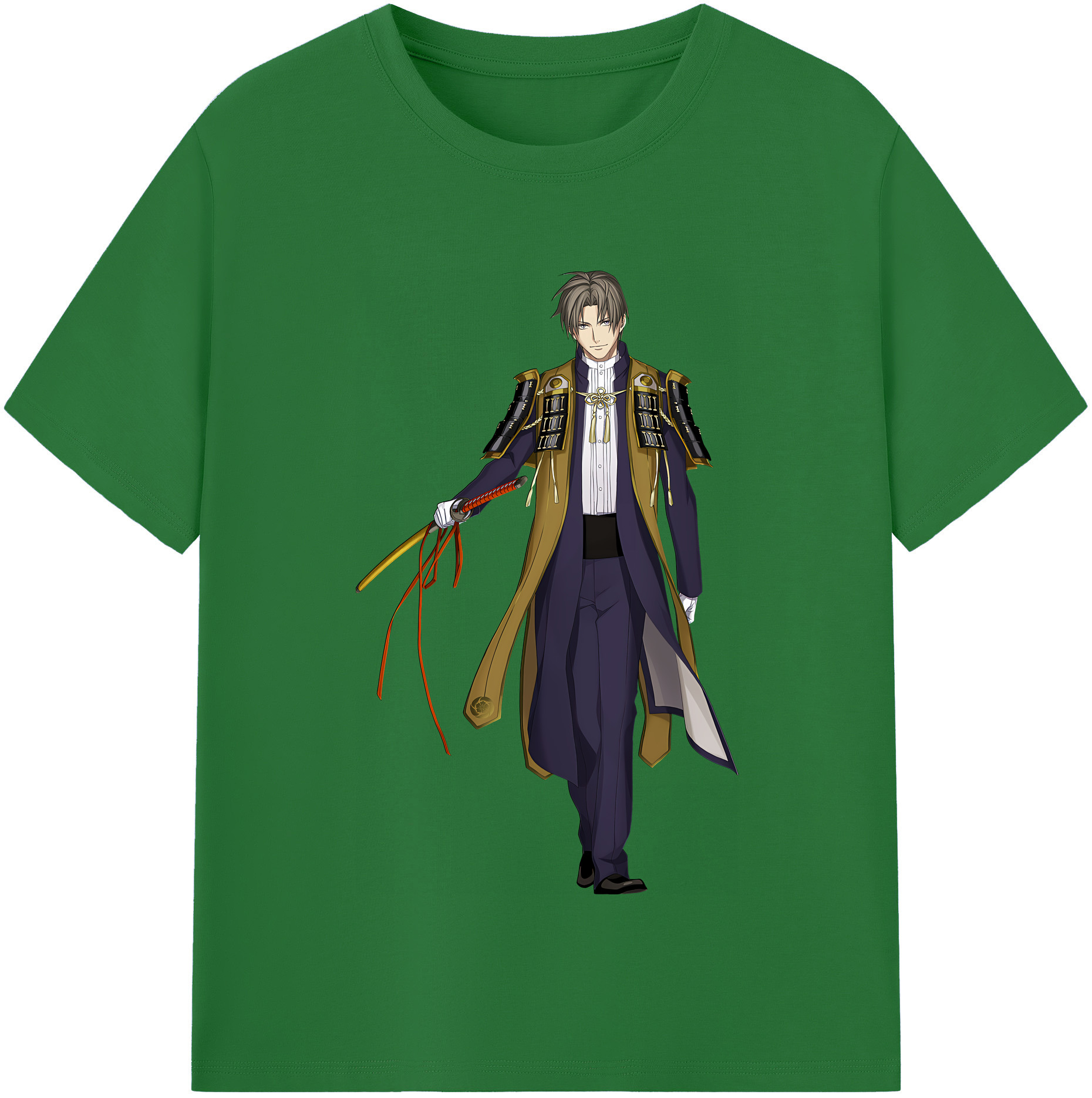 （画像用） 刀剣乱舞 Touken Ranbu 綿100％半袖Tシャツ（フロントプリント）