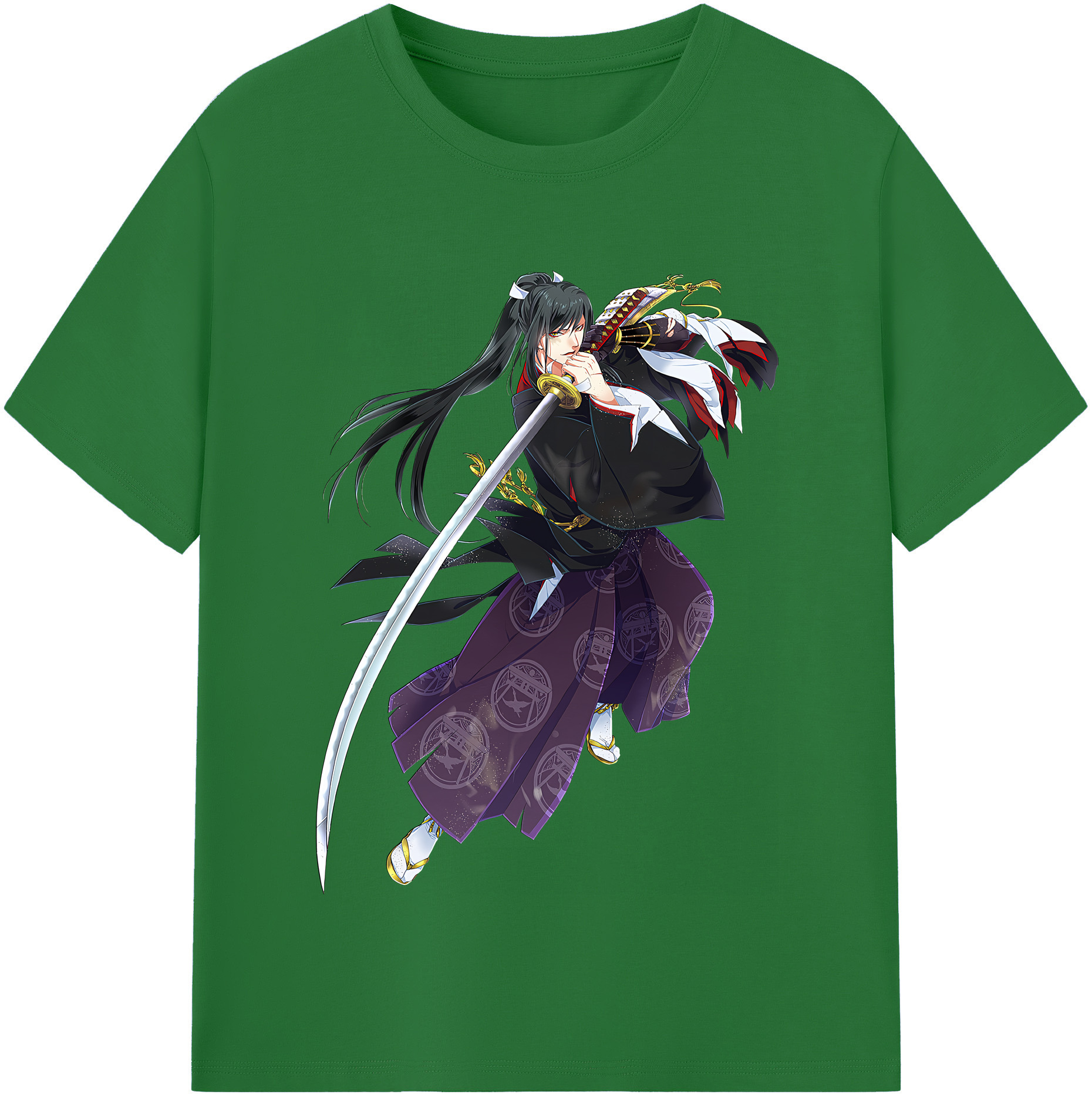 （画像用） 刀剣乱舞 Touken Ranbu 綿100％半袖Tシャツ（フロントプリント）