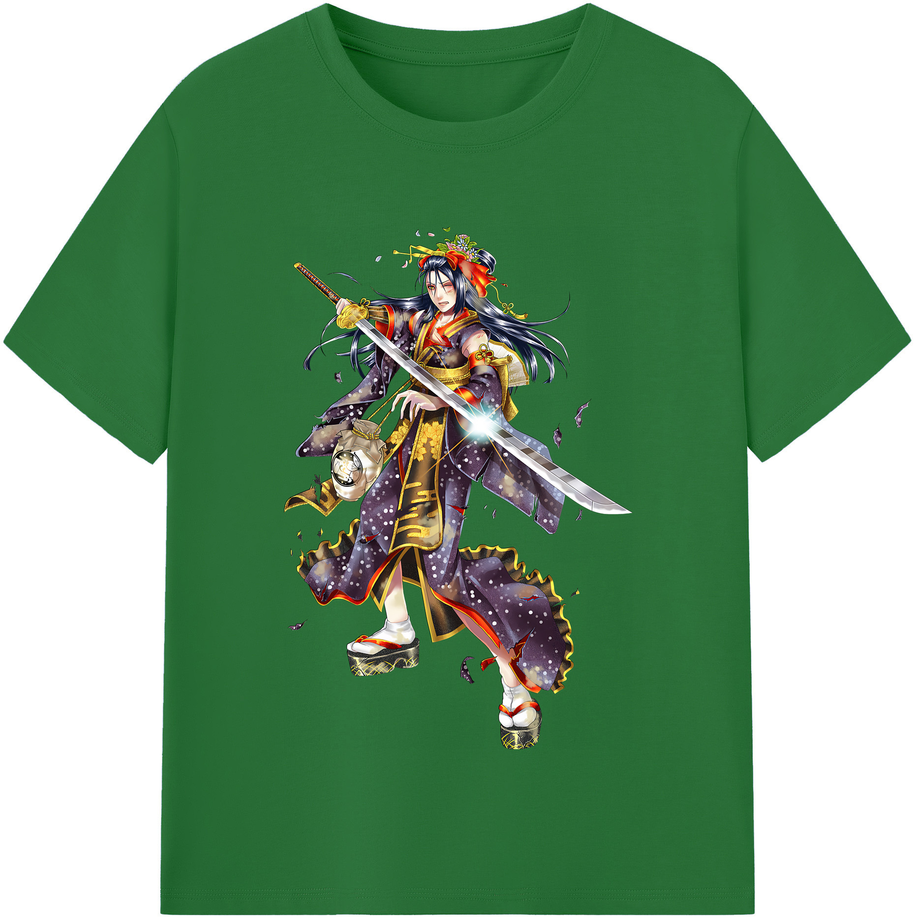 （画像用） 刀剣乱舞 Touken Ranbu 綿100％半袖Tシャツ（フロントプリント）