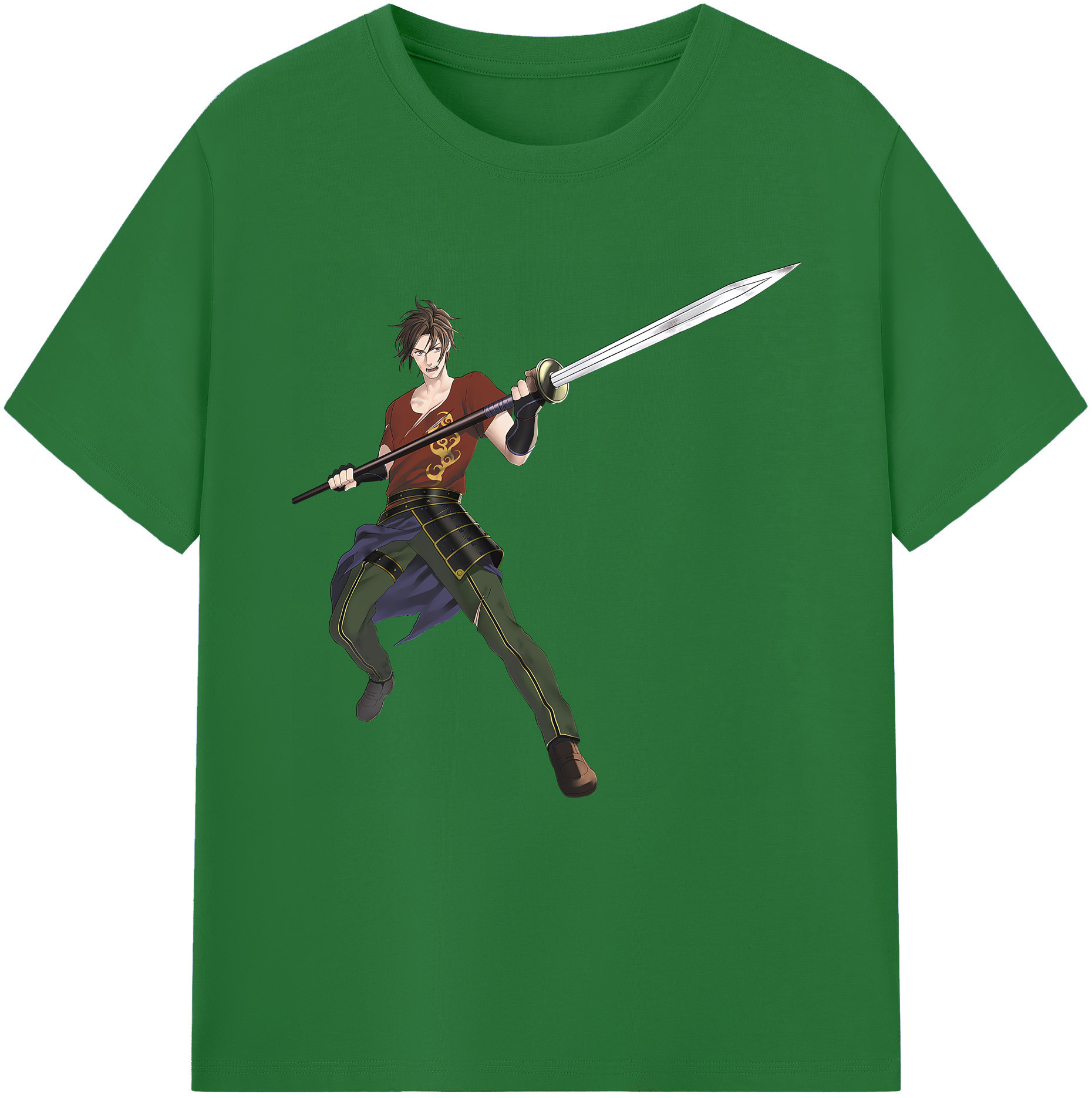 （画像用） 刀剣乱舞 Touken Ranbu 綿100％半袖Tシャツ（フロントプリント）