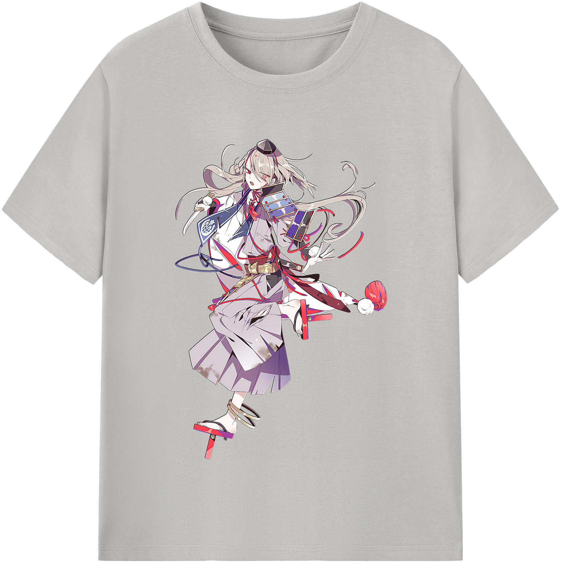 （画像用） 刀剣乱舞 Touken Ranbu 綿100％半袖Tシャツ（フロントプリント）