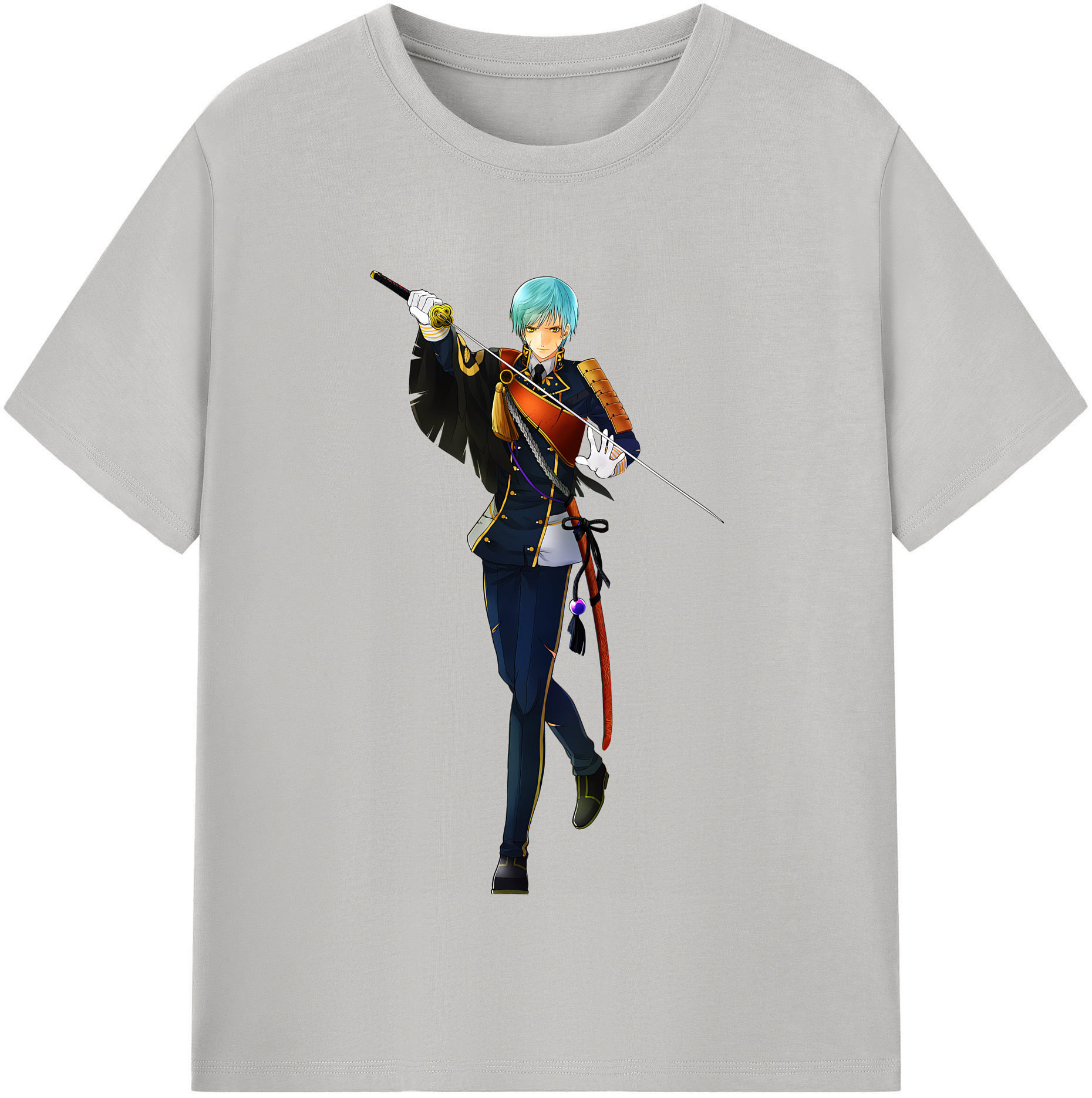 （画像用） 刀剣乱舞 Touken Ranbu 綿100％半袖Tシャツ（フロントプリント）