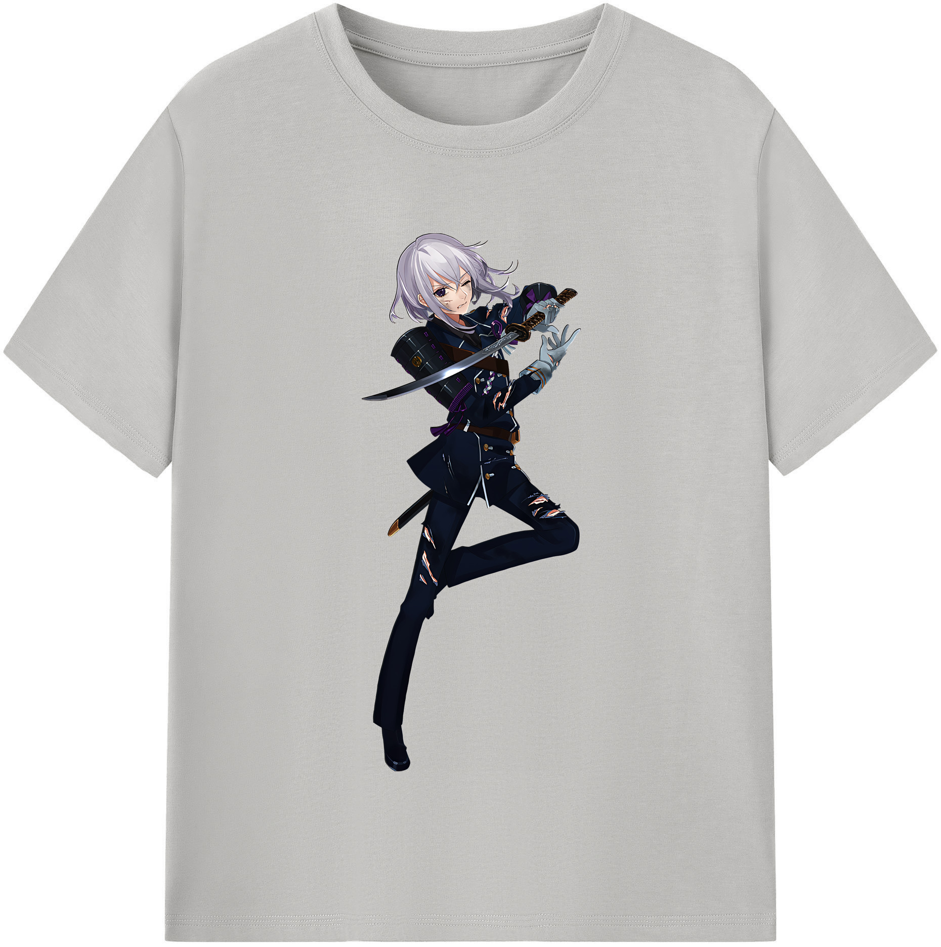 （画像用） 刀剣乱舞 Touken Ranbu 綿100％半袖Tシャツ（フロントプリント）