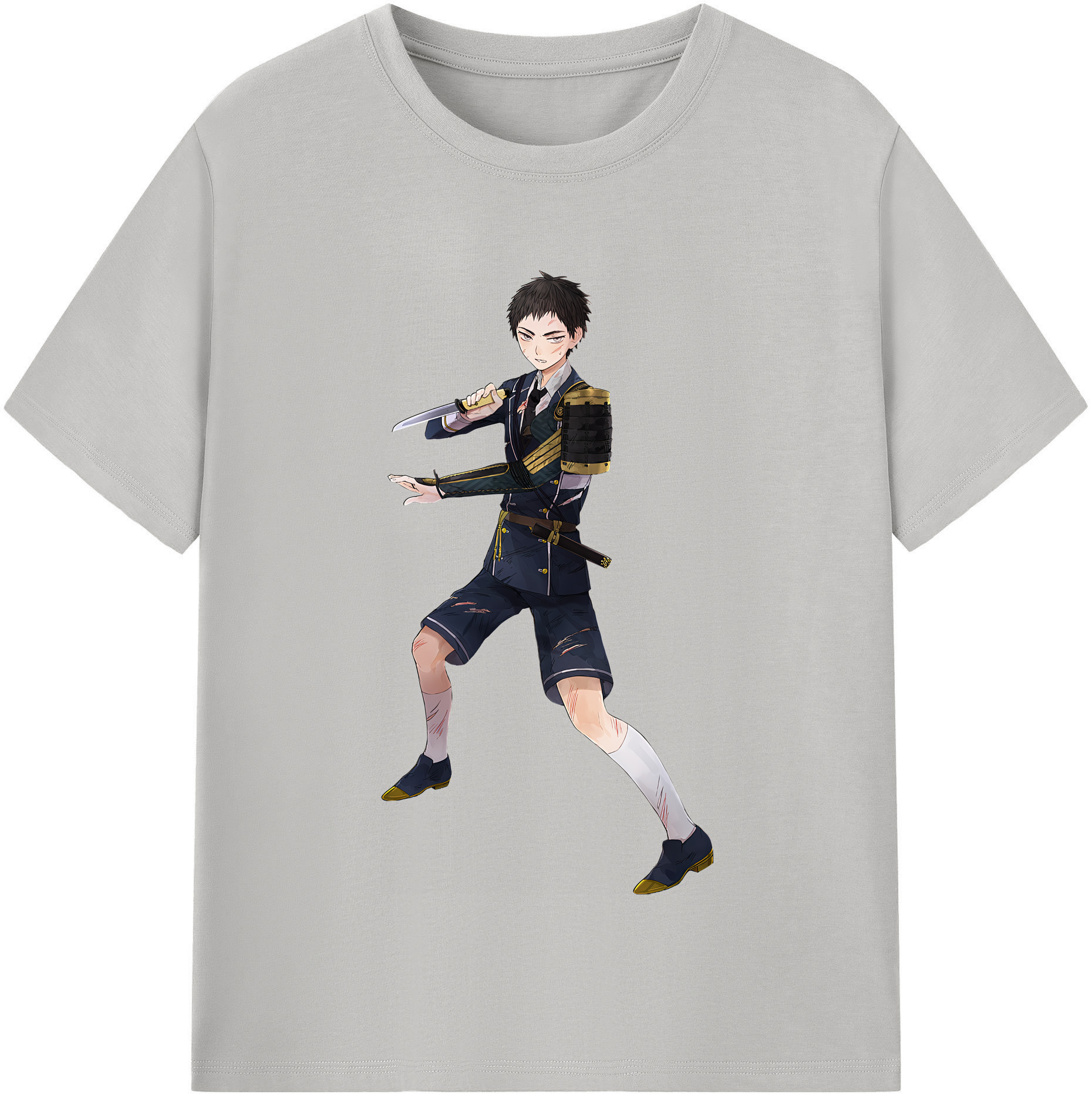（画像用） 刀剣乱舞 Touken Ranbu 綿100％半袖Tシャツ（フロントプリント）