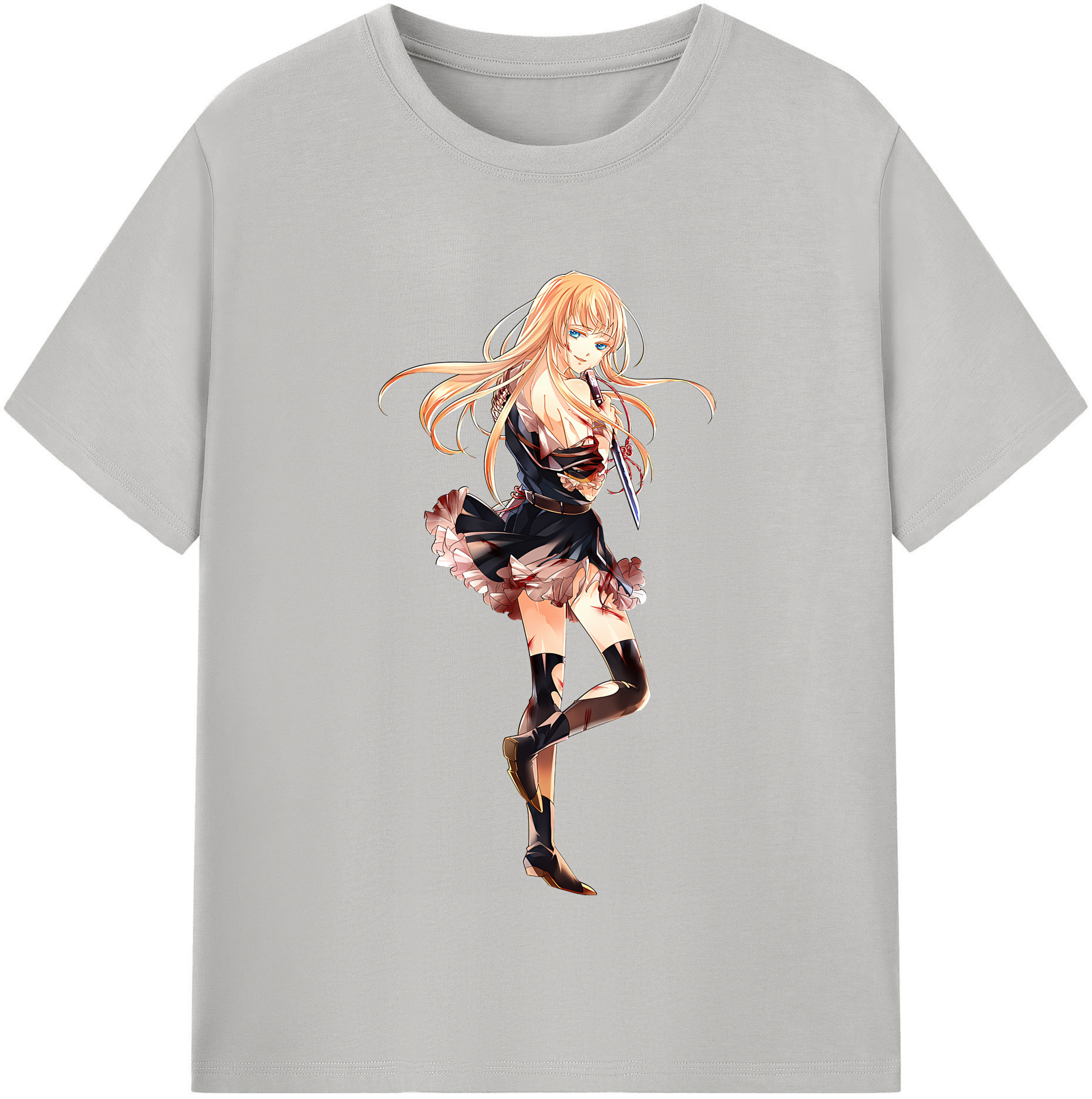 （画像用） 刀剣乱舞 Touken Ranbu 綿100％半袖Tシャツ（フロントプリント）