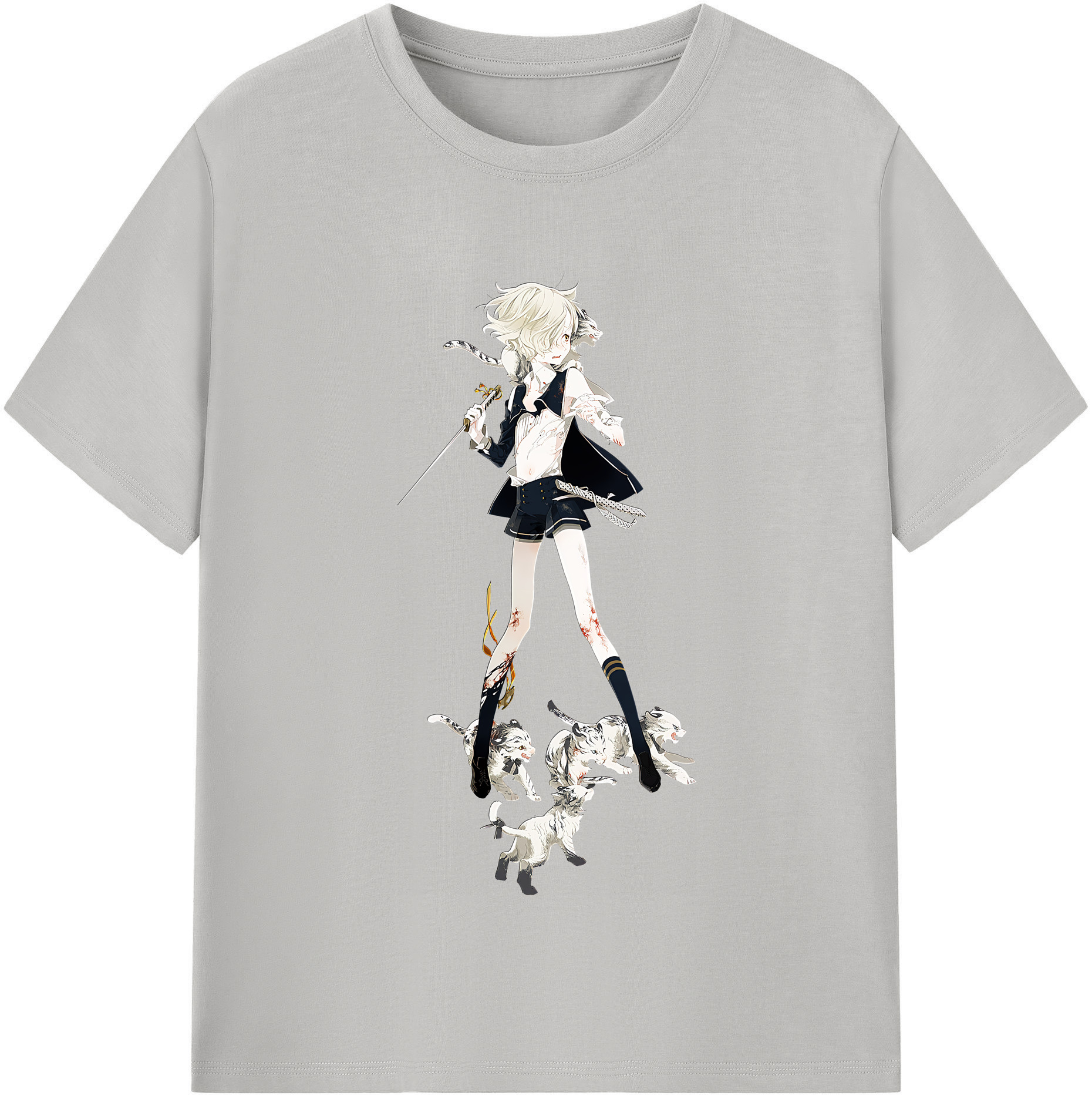 （画像用） 刀剣乱舞 Touken Ranbu 綿100％半袖Tシャツ（フロントプリント）