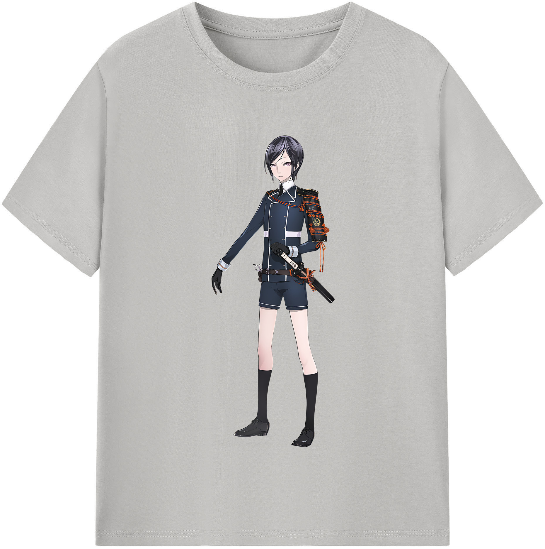 （画像用） 刀剣乱舞 Touken Ranbu 綿100％半袖Tシャツ（フロントプリント）