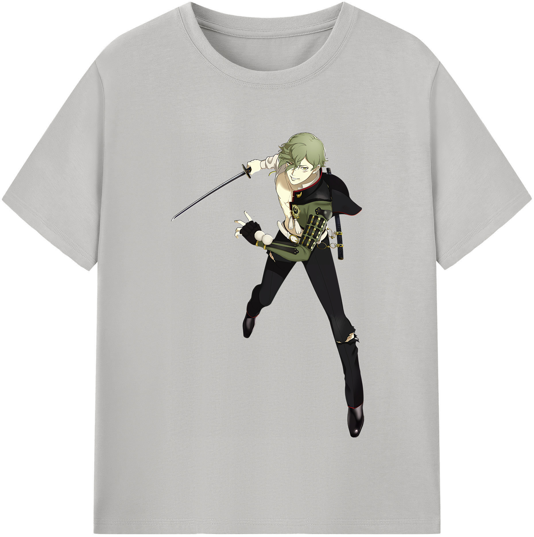 （画像用） 刀剣乱舞 Touken Ranbu 綿100％半袖Tシャツ（フロントプリント）