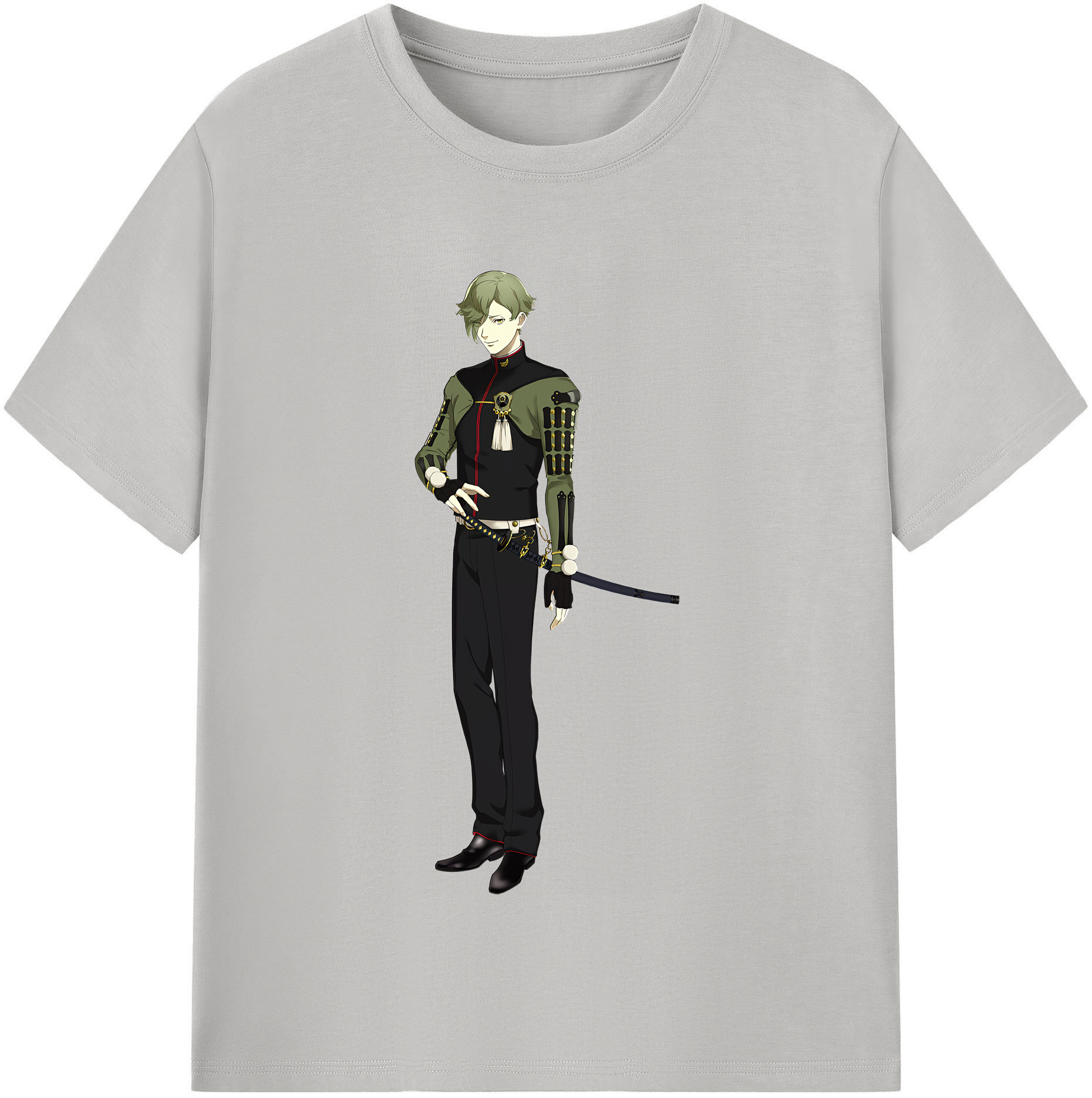 （画像用） 刀剣乱舞 Touken Ranbu 綿100％半袖Tシャツ（フロントプリント）
