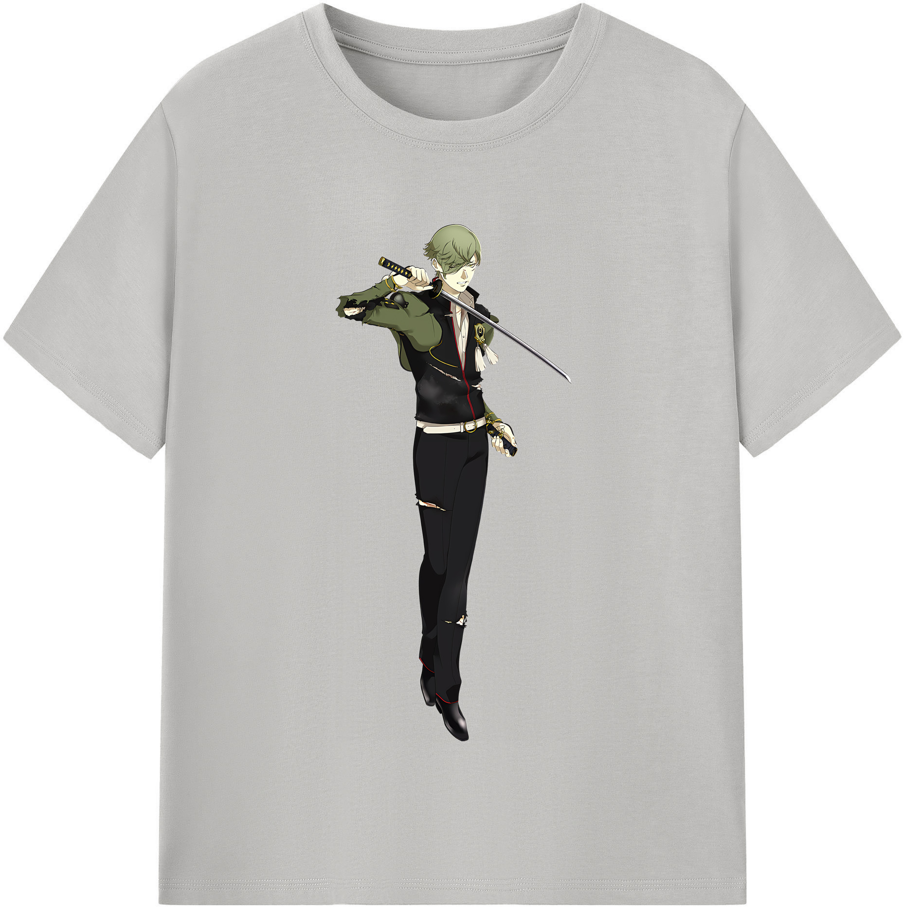 （画像用） 刀剣乱舞 Touken Ranbu 綿100％半袖Tシャツ（フロントプリント）