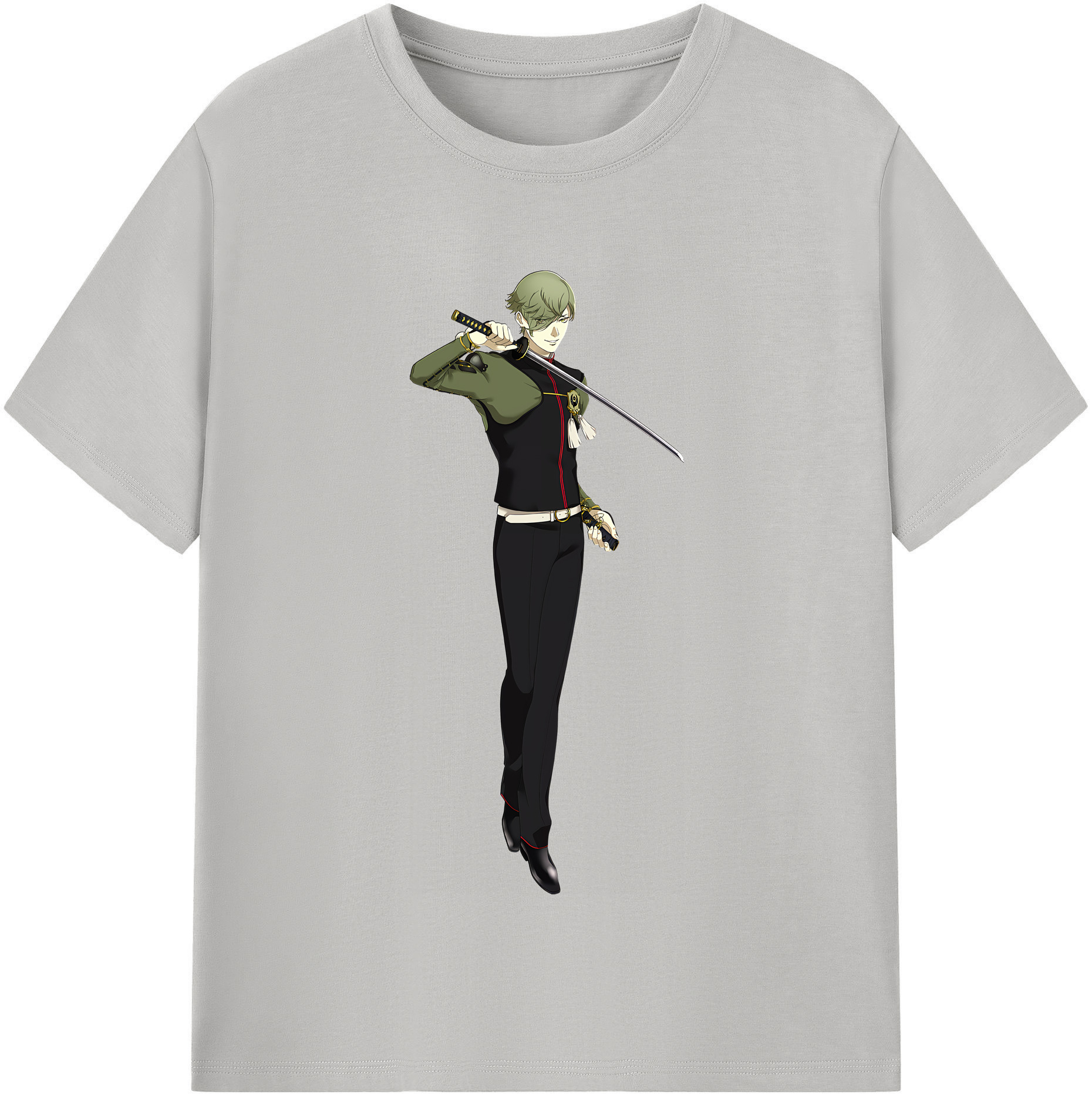 （画像用） 刀剣乱舞 Touken Ranbu 綿100％半袖Tシャツ（フロントプリント）