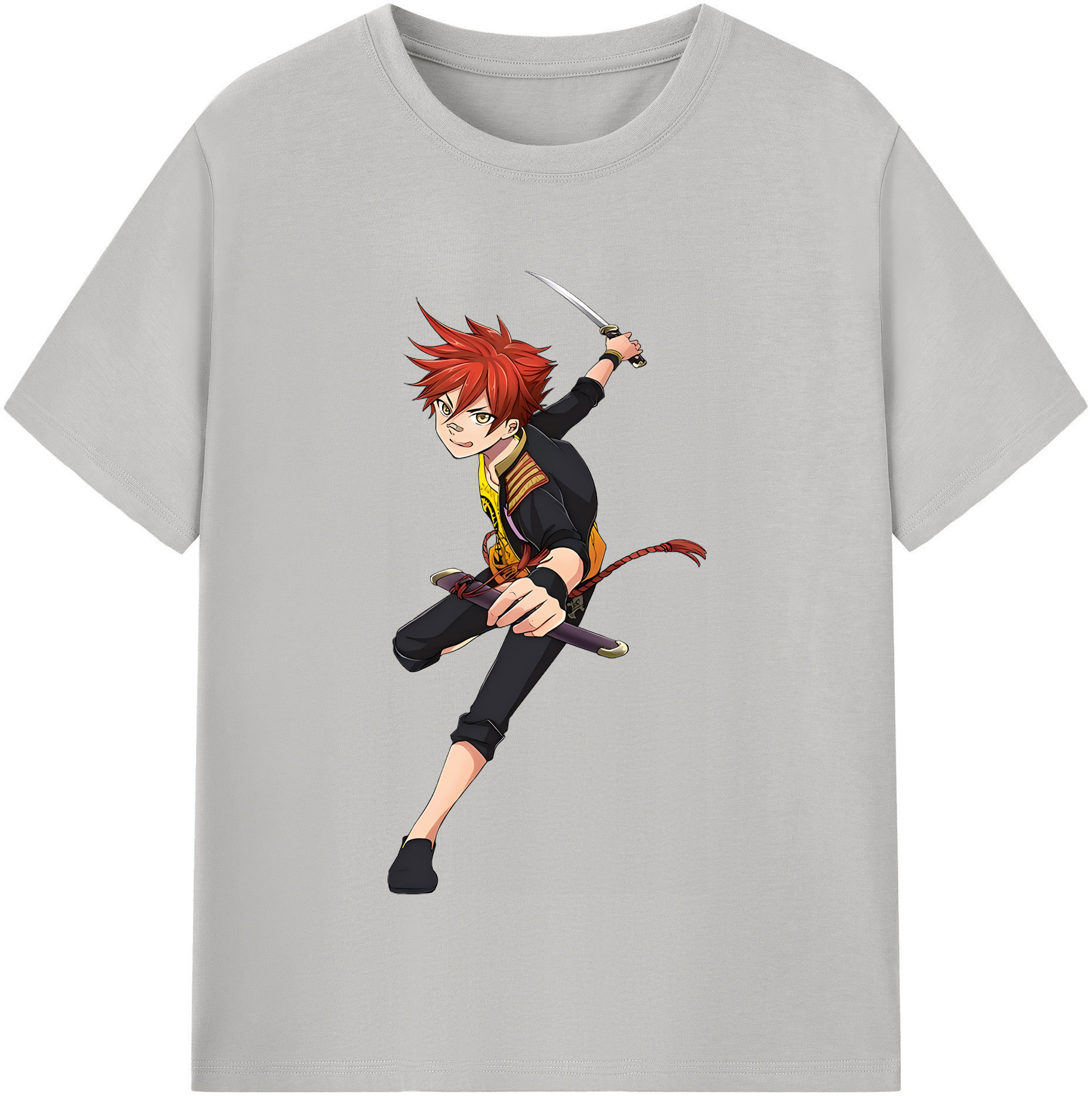 （画像用） 刀剣乱舞 Touken Ranbu 綿100％半袖Tシャツ（フロントプリント）