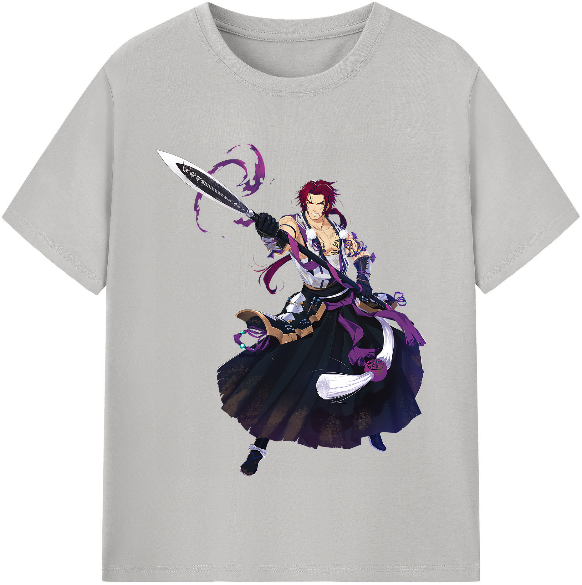 （画像用） 刀剣乱舞 Touken Ranbu 綿100％半袖Tシャツ（フロントプリント）