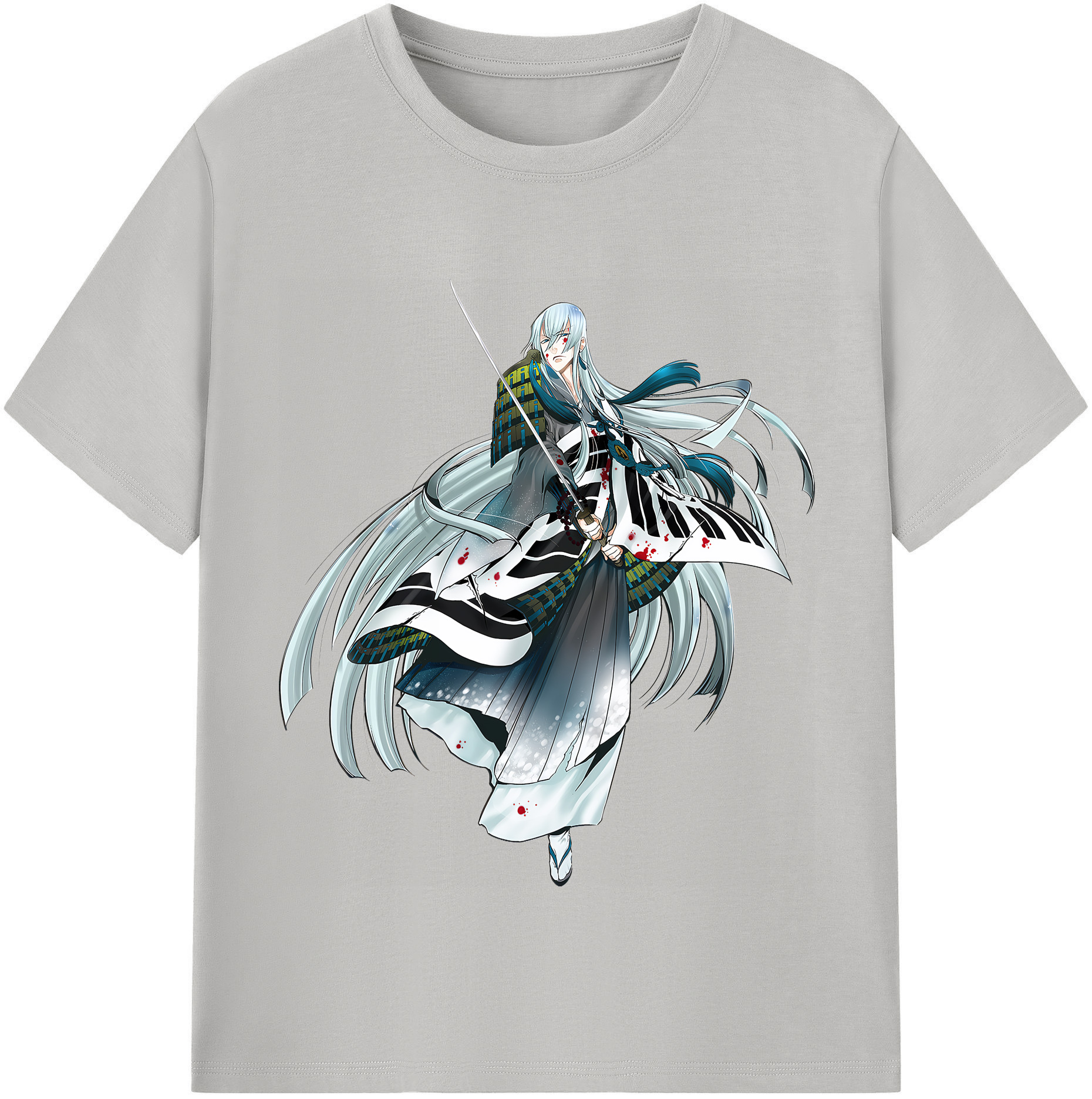 （画像用） 刀剣乱舞 Touken Ranbu 綿100％半袖Tシャツ（フロントプリント）