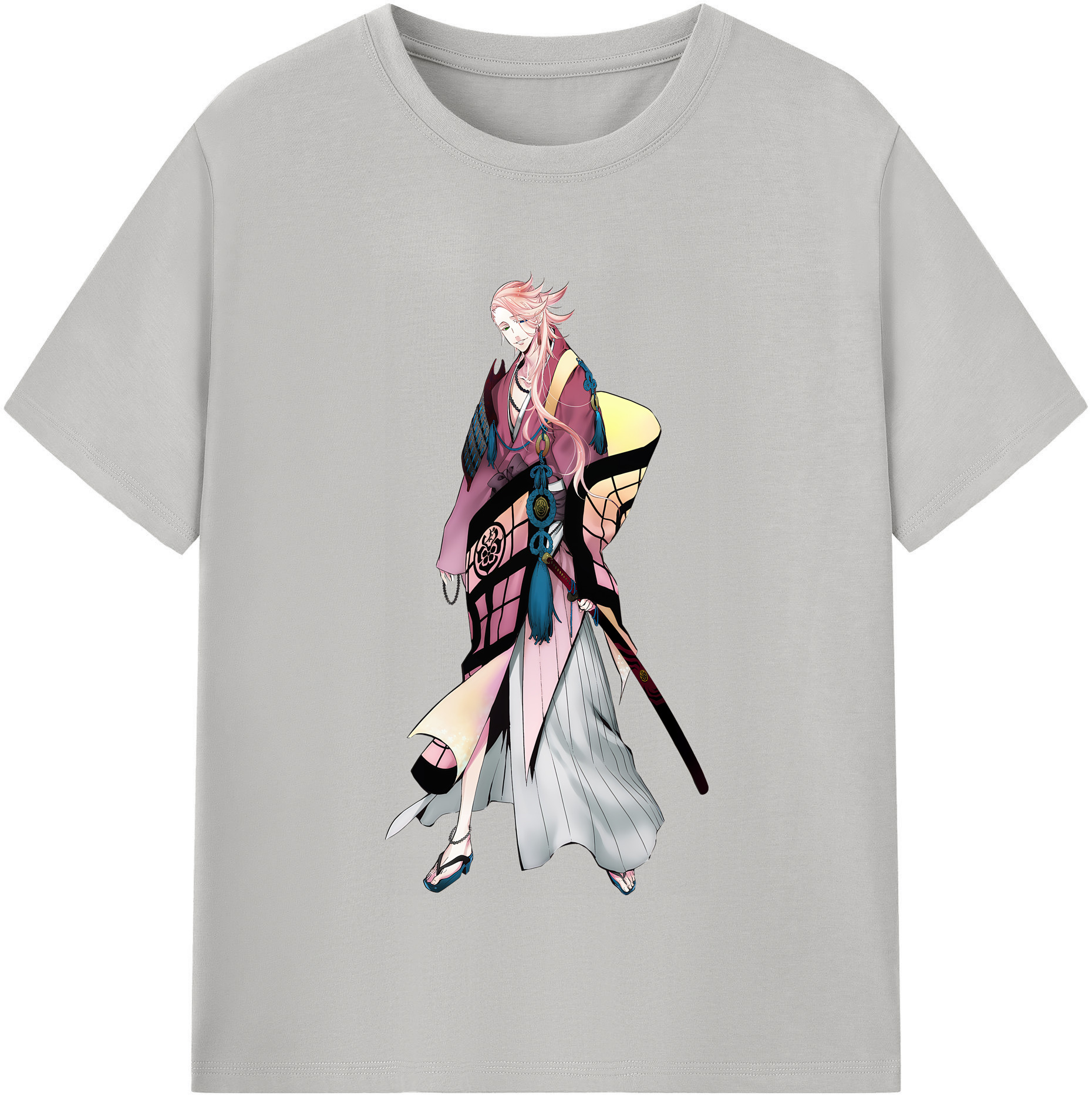 （画像用） 刀剣乱舞 Touken Ranbu 綿100％半袖Tシャツ（フロントプリント）