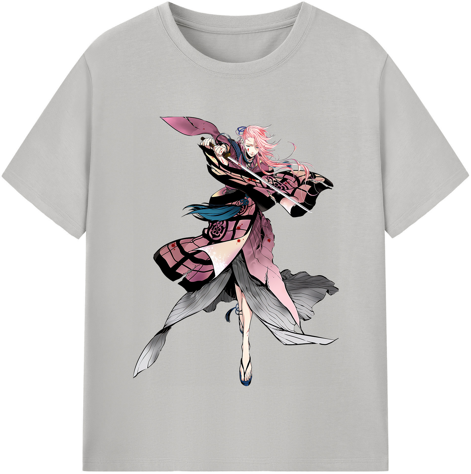 （画像用） 刀剣乱舞 Touken Ranbu 綿100％半袖Tシャツ（フロントプリント）