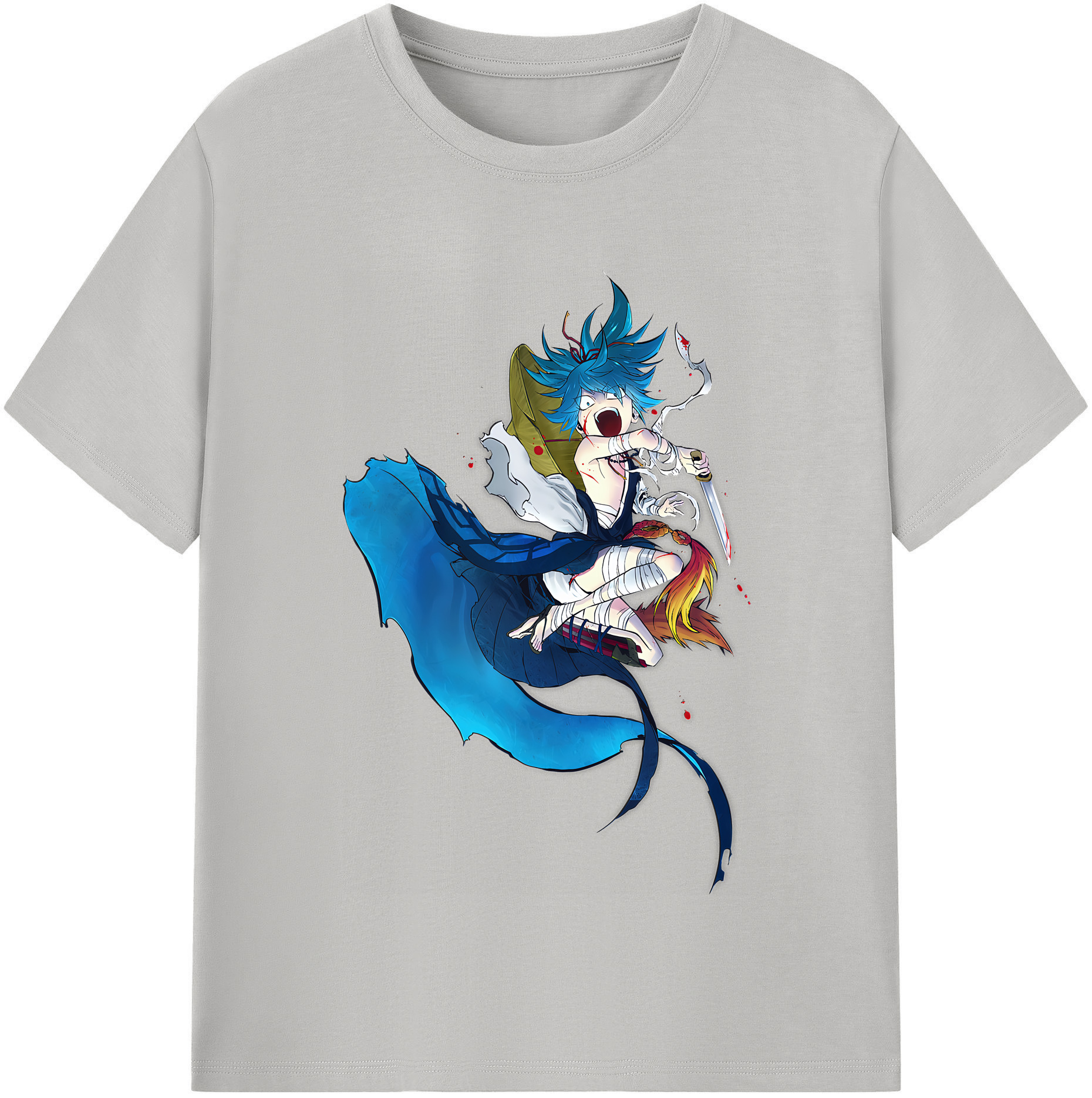 （画像用） 刀剣乱舞 Touken Ranbu 綿100％半袖Tシャツ（フロントプリント）