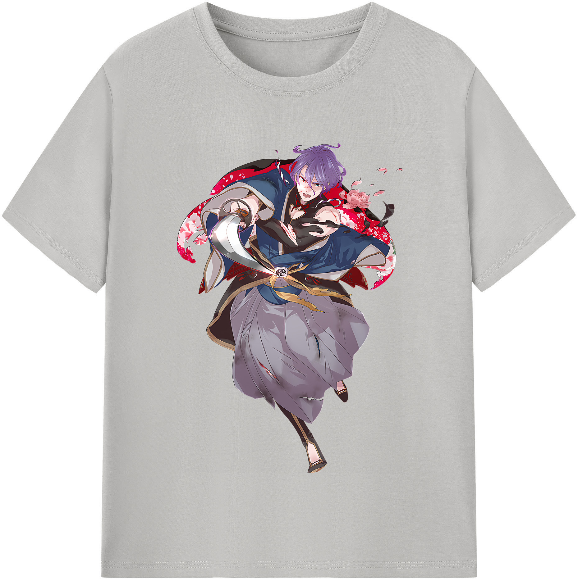 （画像用） 刀剣乱舞 Touken Ranbu 綿100％半袖Tシャツ（フロントプリント）