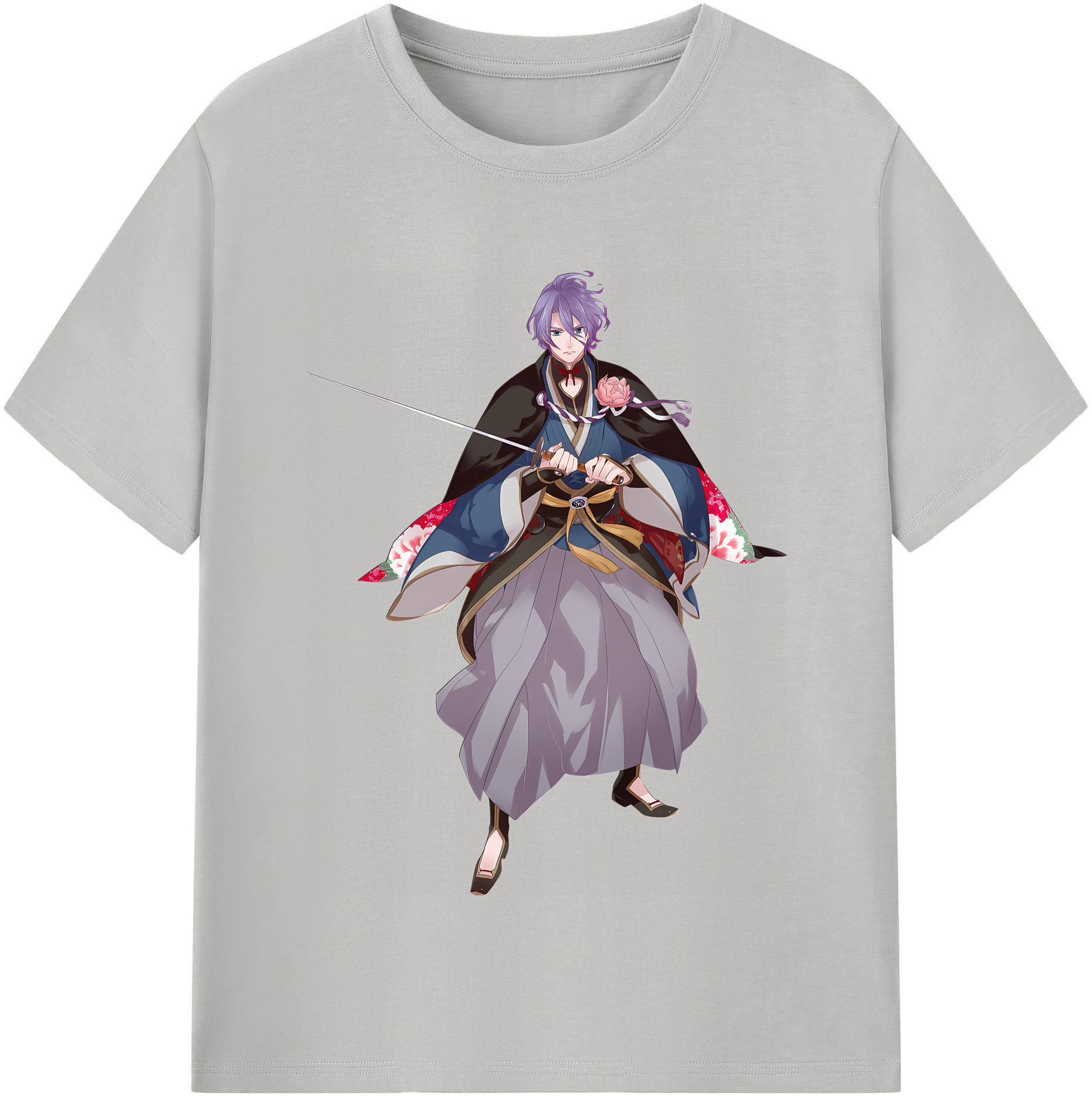 （画像用） 刀剣乱舞 Touken Ranbu 綿100％半袖Tシャツ（フロントプリント）