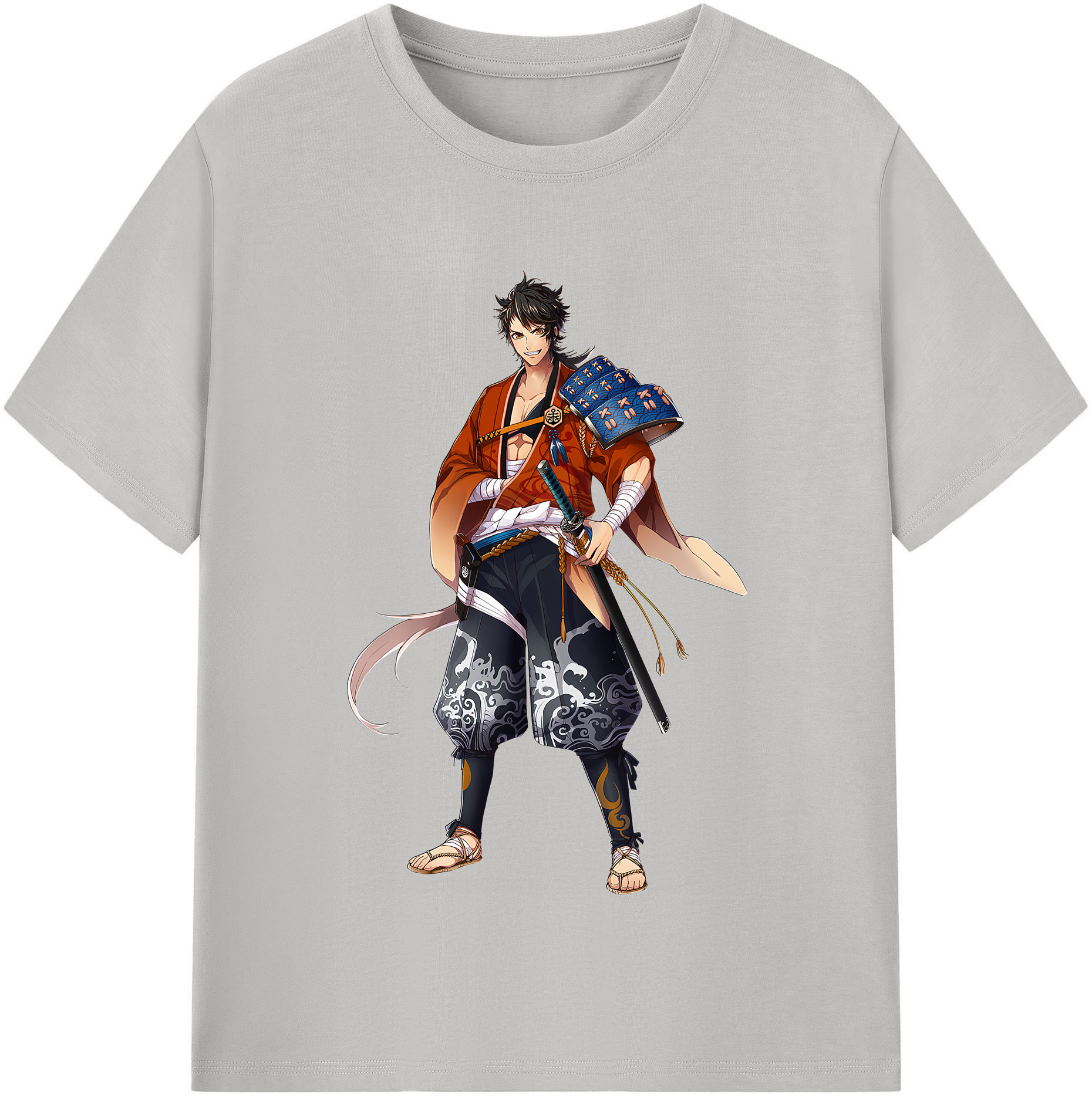 （画像用） 刀剣乱舞 Touken Ranbu 綿100％半袖Tシャツ（フロントプリント）
