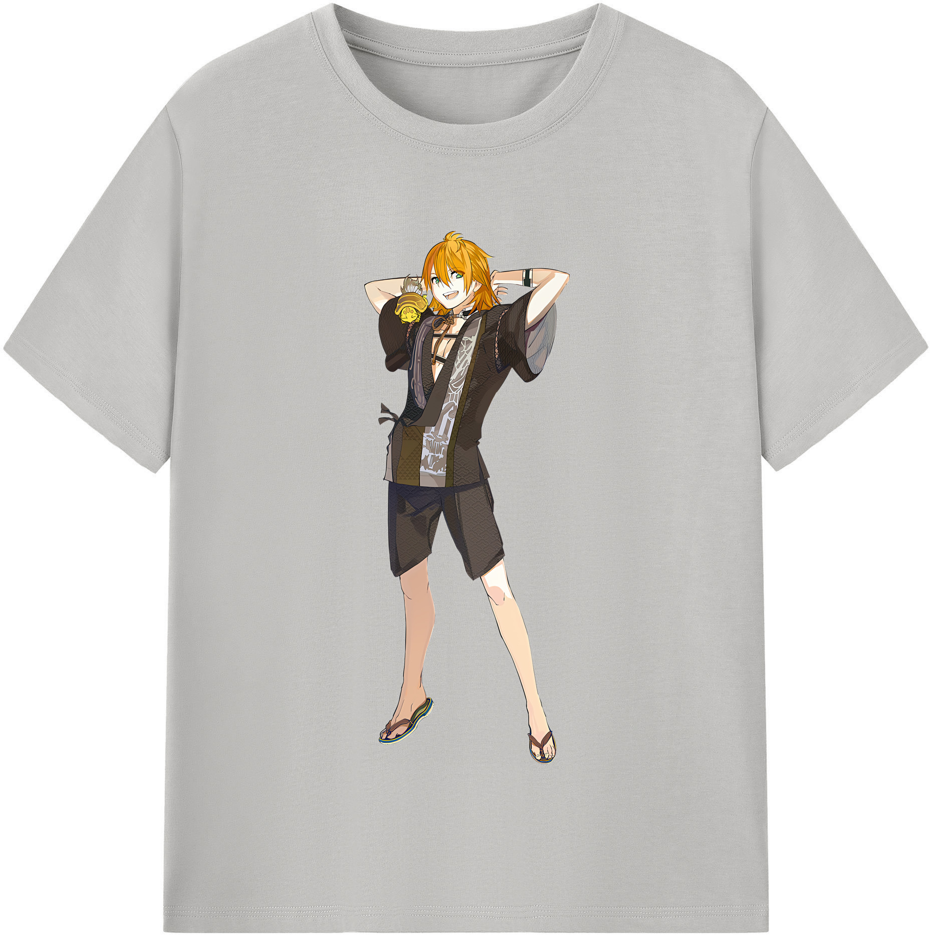 （画像用） 刀剣乱舞 Touken Ranbu 綿100％半袖Tシャツ（フロントプリント）