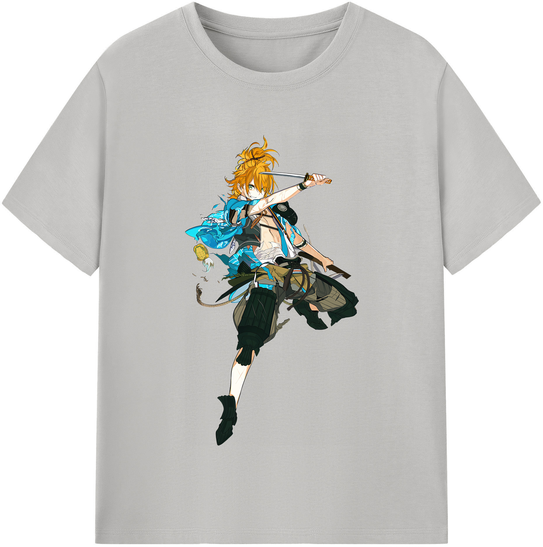 （画像用） 刀剣乱舞 Touken Ranbu 綿100％半袖Tシャツ（フロントプリント）