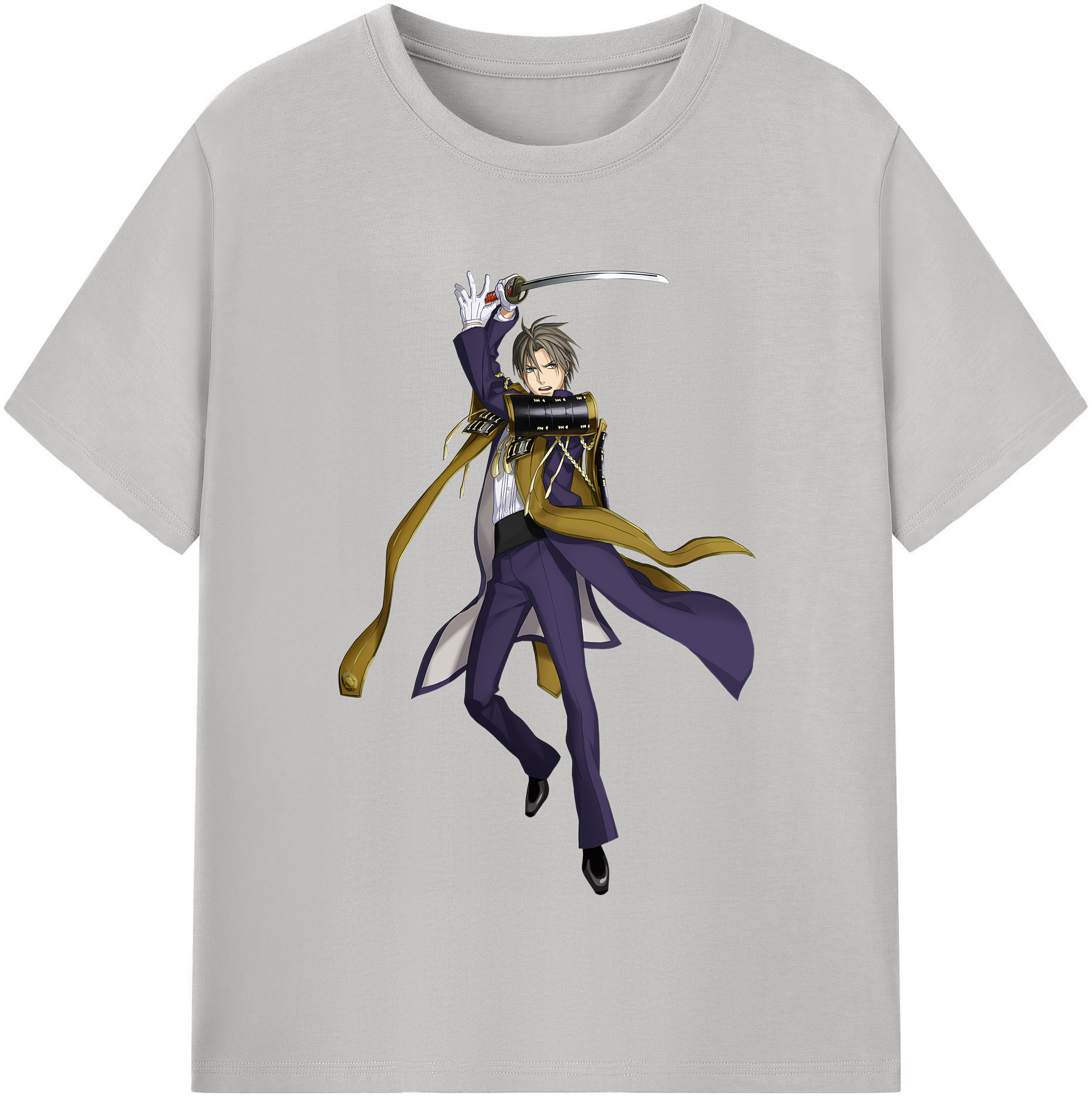 （画像用） 刀剣乱舞 Touken Ranbu 綿100％半袖Tシャツ（フロントプリント）