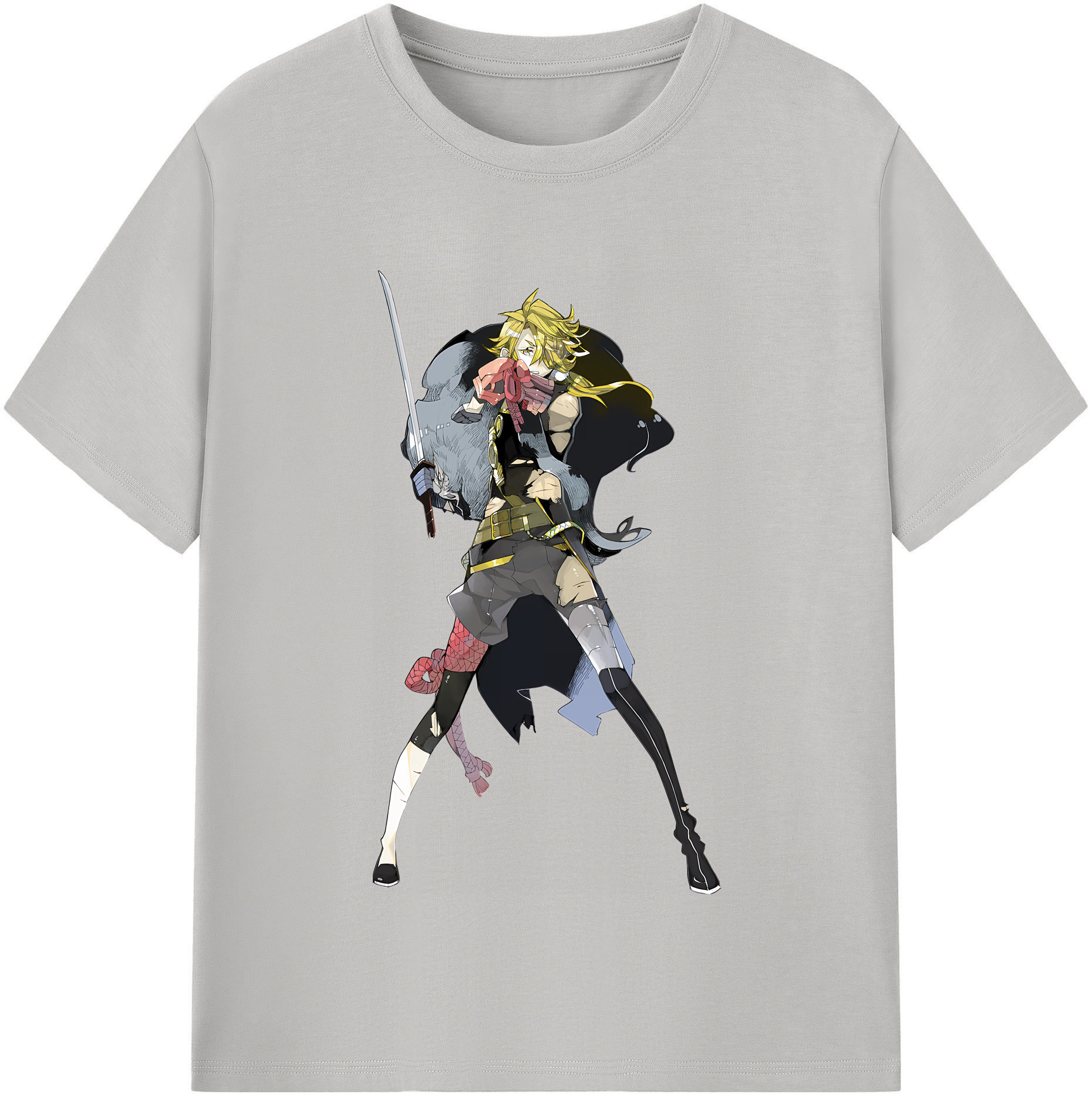 （画像用） 刀剣乱舞 Touken Ranbu 綿100％半袖Tシャツ（フロントプリント）