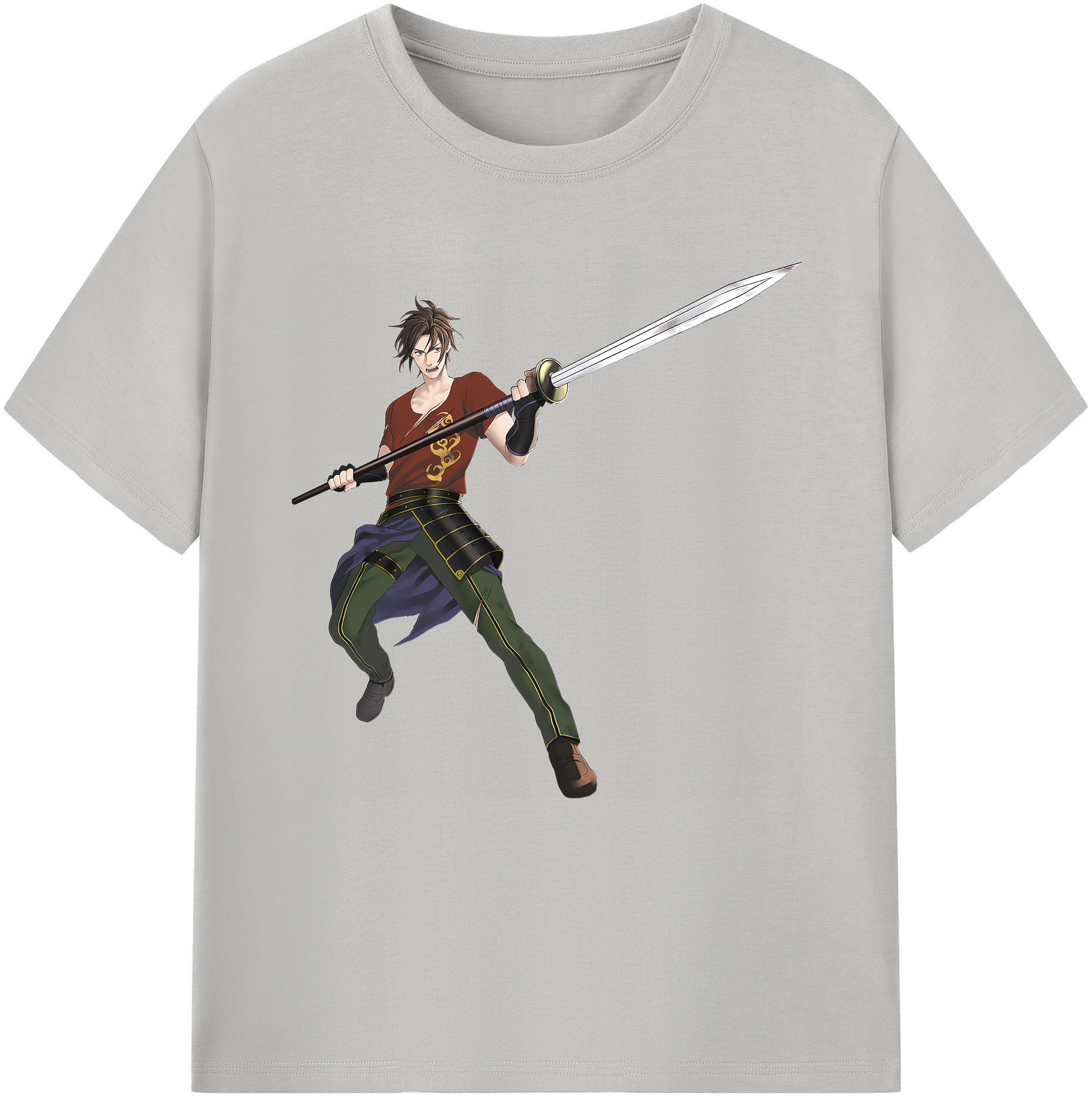 （画像用） 刀剣乱舞 Touken Ranbu 綿100％半袖Tシャツ（フロントプリント）