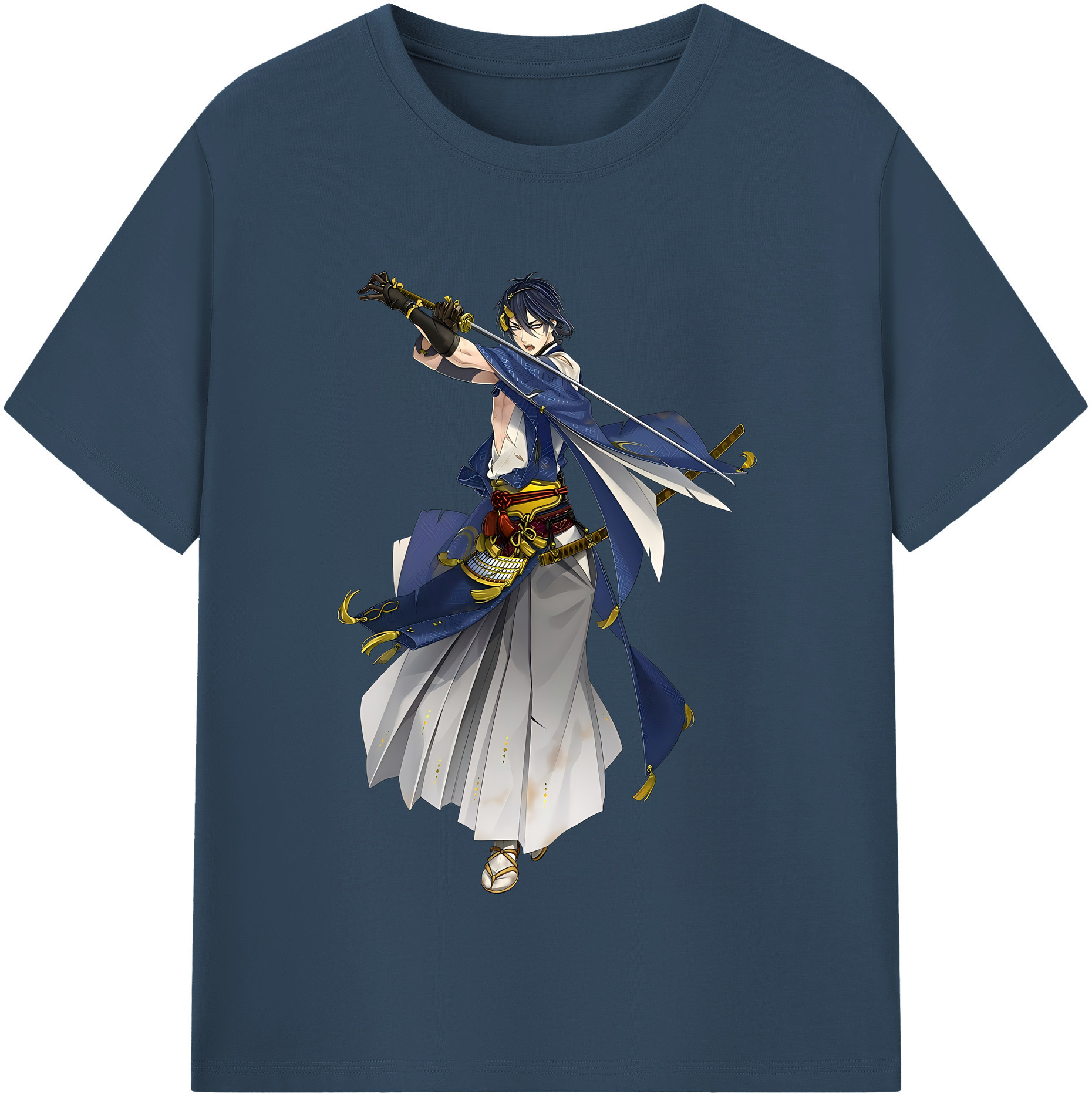 （画像用） 刀剣乱舞 Touken Ranbu 綿100％半袖Tシャツ（フロントプリント）