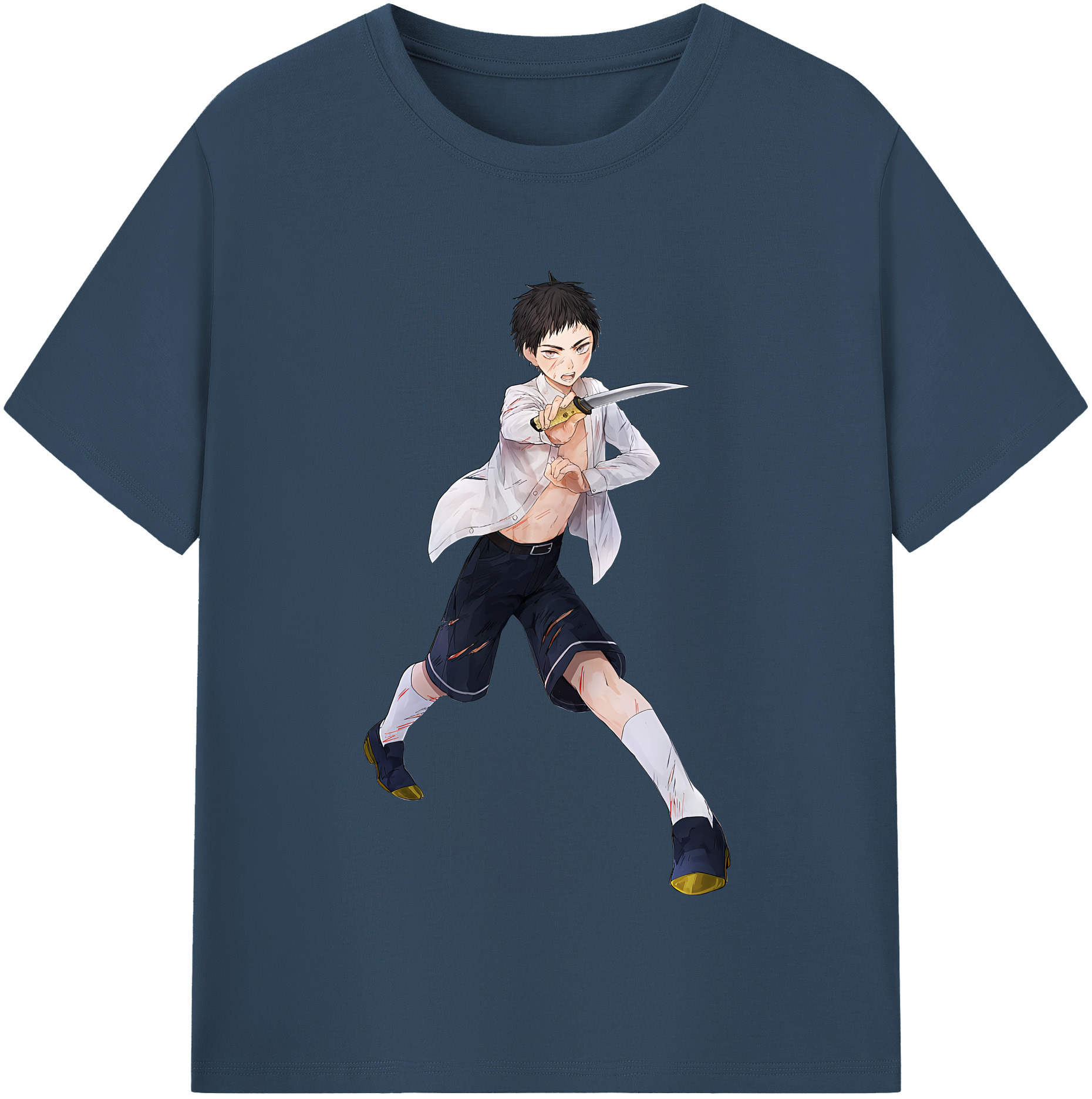 （画像用） 刀剣乱舞 Touken Ranbu 綿100％半袖Tシャツ（フロントプリント）