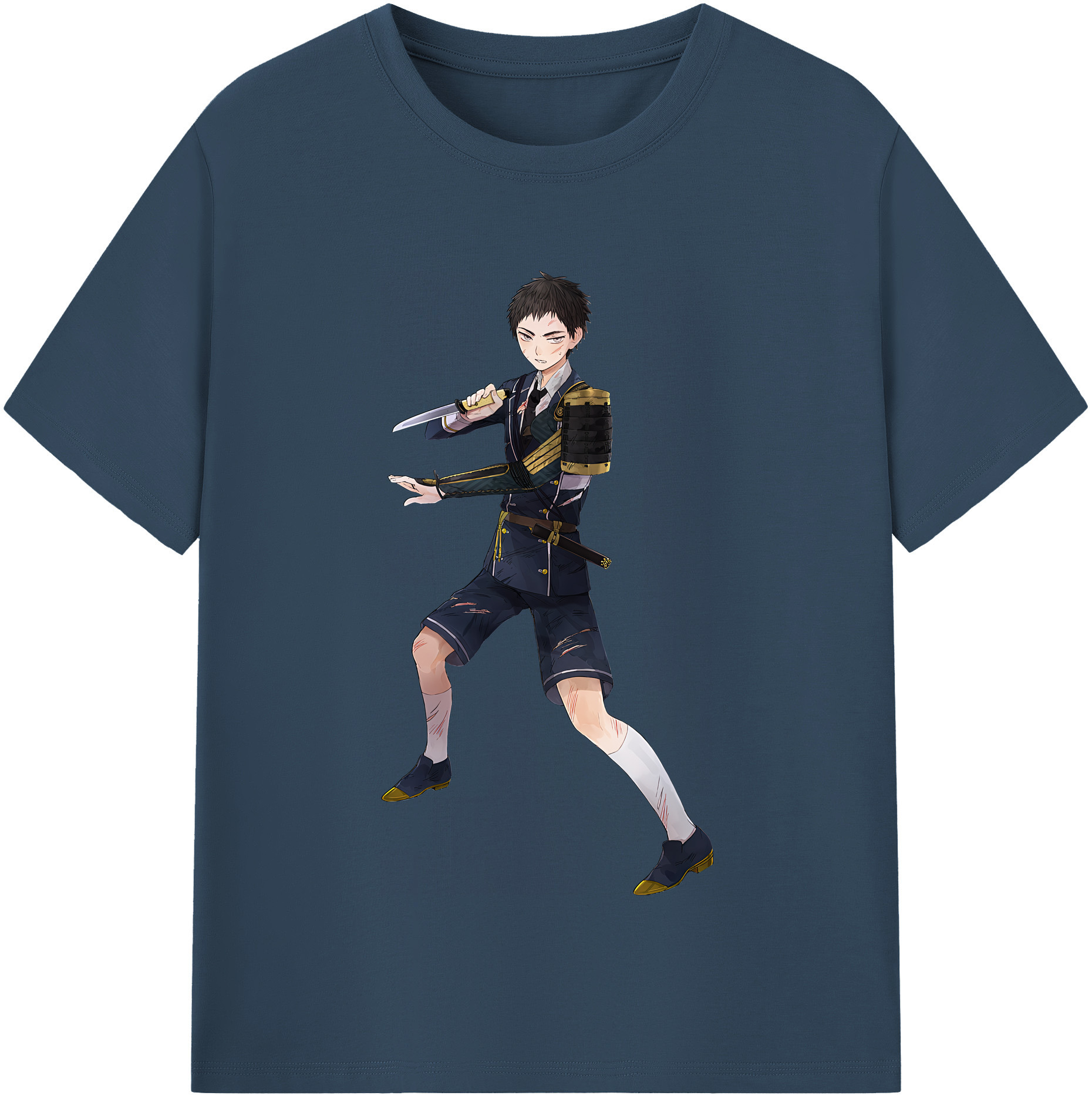 （画像用） 刀剣乱舞 Touken Ranbu 綿100％半袖Tシャツ（フロントプリント）