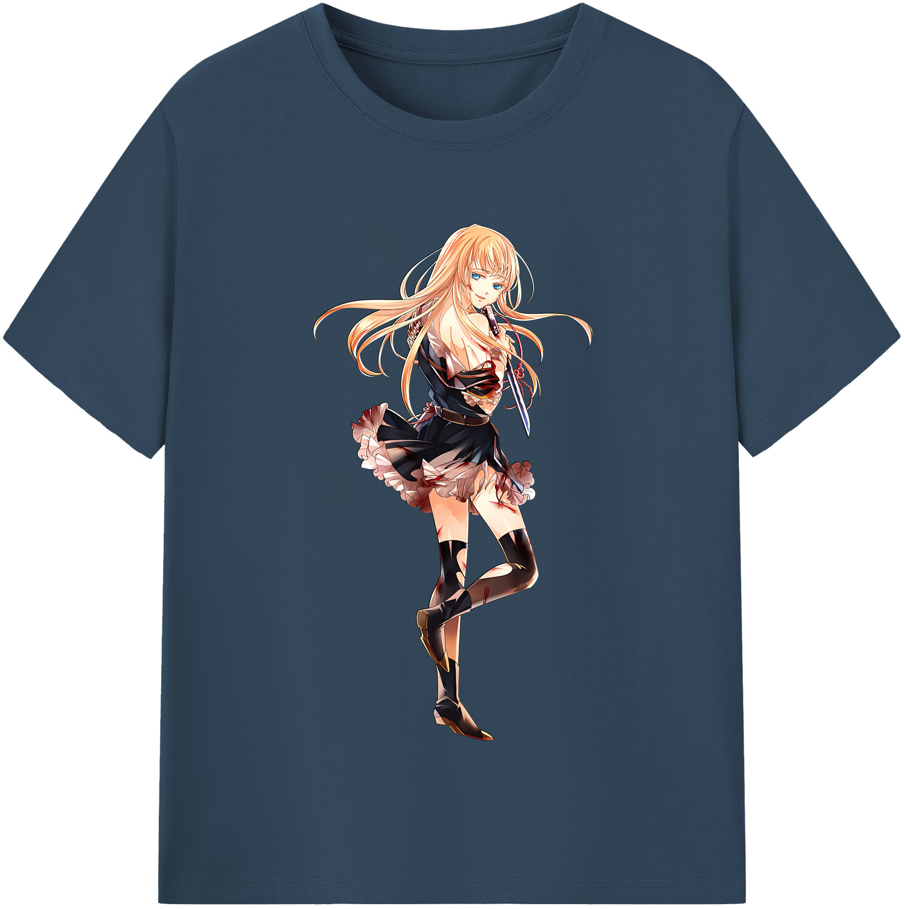 （画像用） 刀剣乱舞 Touken Ranbu 綿100％半袖Tシャツ（フロントプリント）