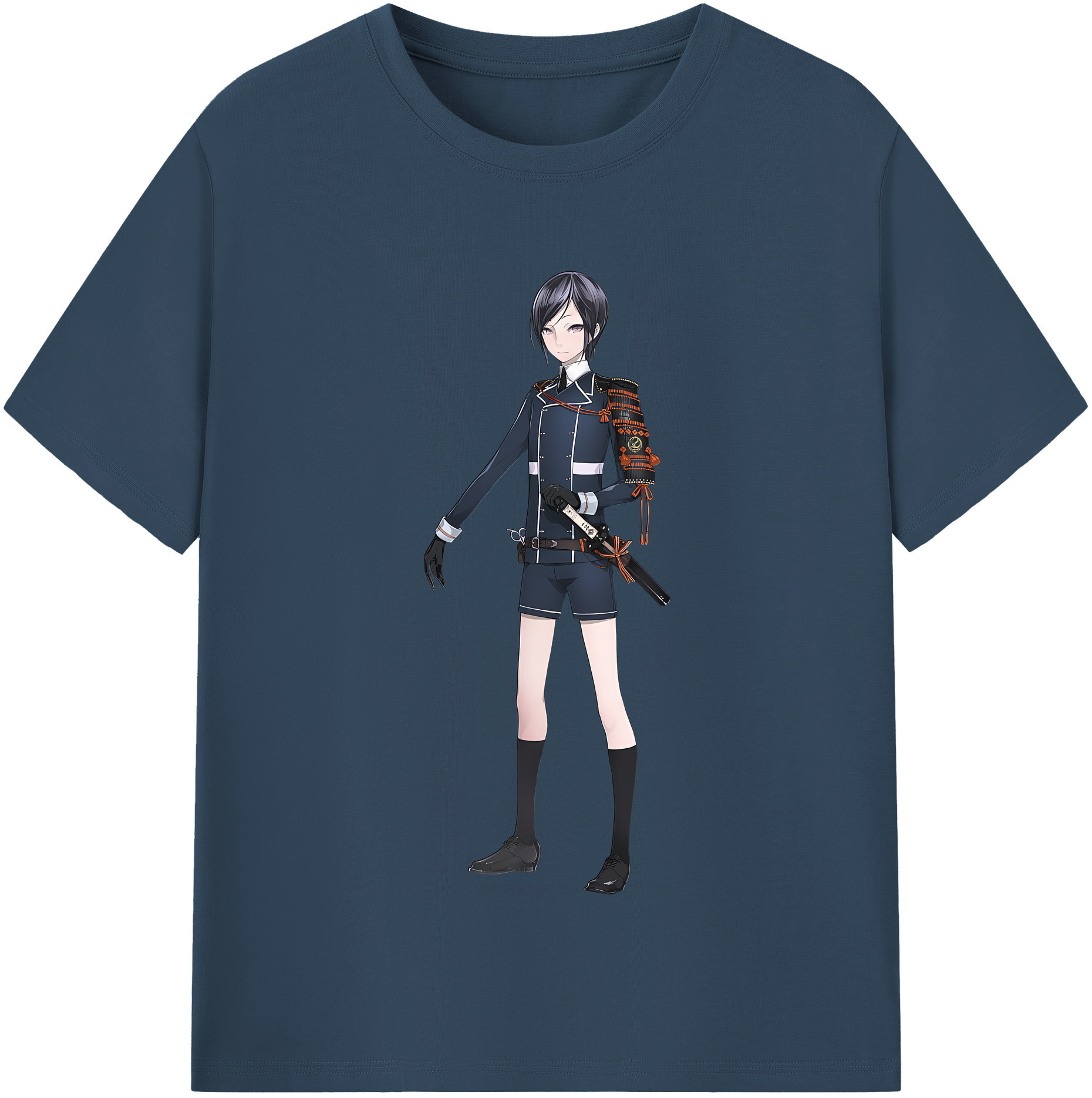 （画像用） 刀剣乱舞 Touken Ranbu 綿100％半袖Tシャツ（フロントプリント）