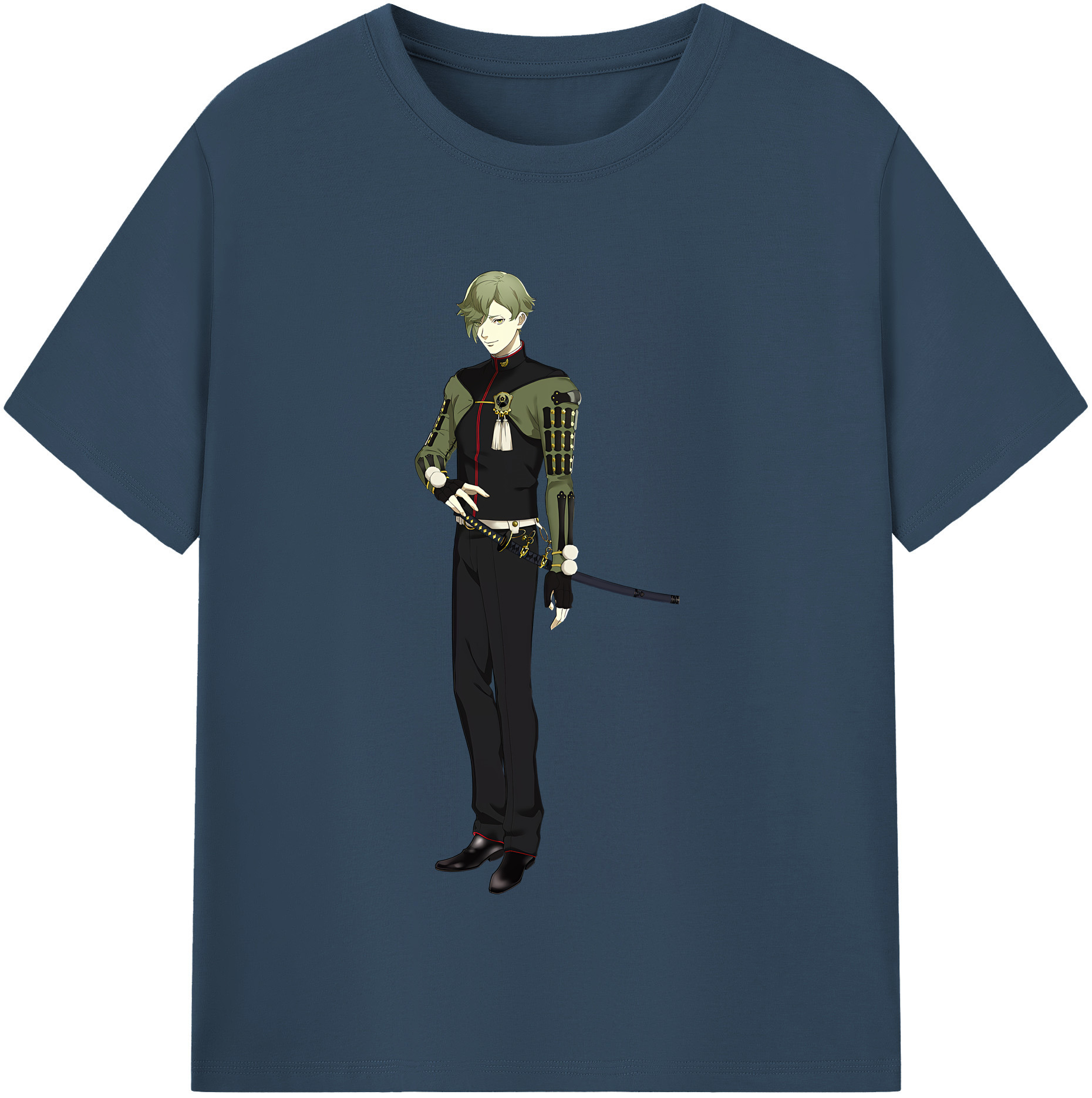 （画像用） 刀剣乱舞 Touken Ranbu 綿100％半袖Tシャツ（フロントプリント）