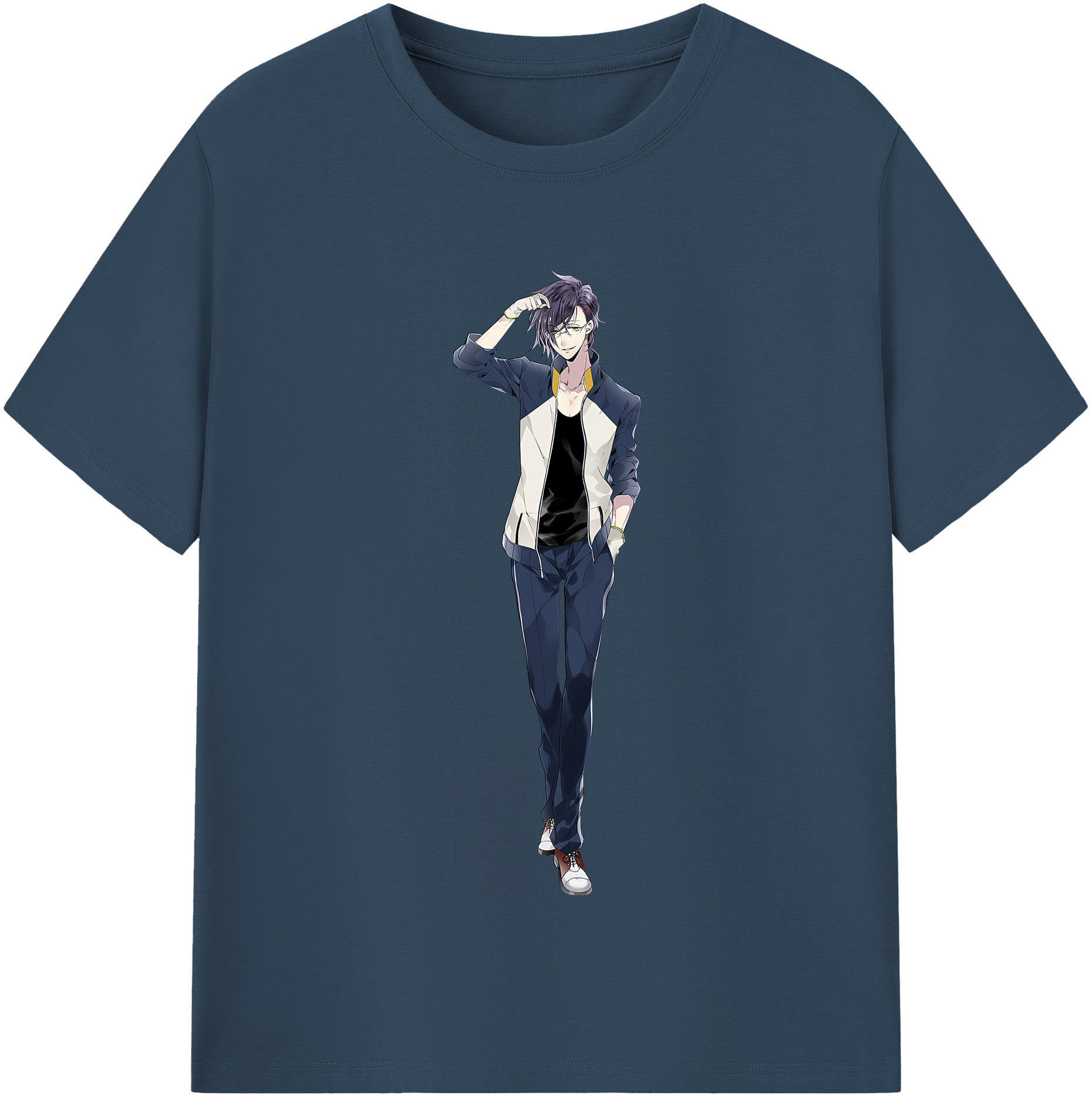 （画像用） 刀剣乱舞 Touken Ranbu 綿100％半袖Tシャツ（フロントプリント）