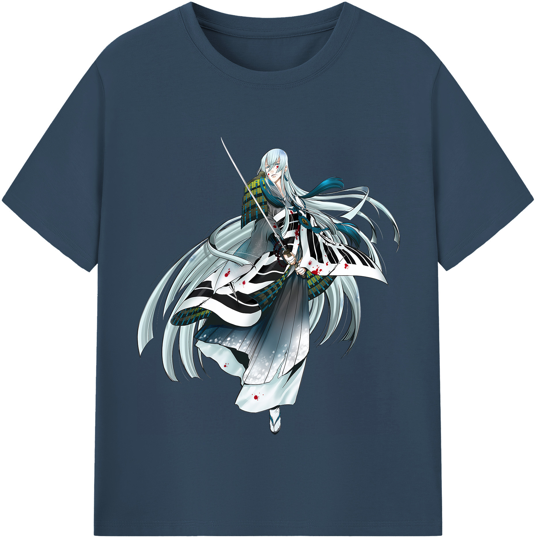 （画像用） 刀剣乱舞 Touken Ranbu 綿100％半袖Tシャツ（フロントプリント）