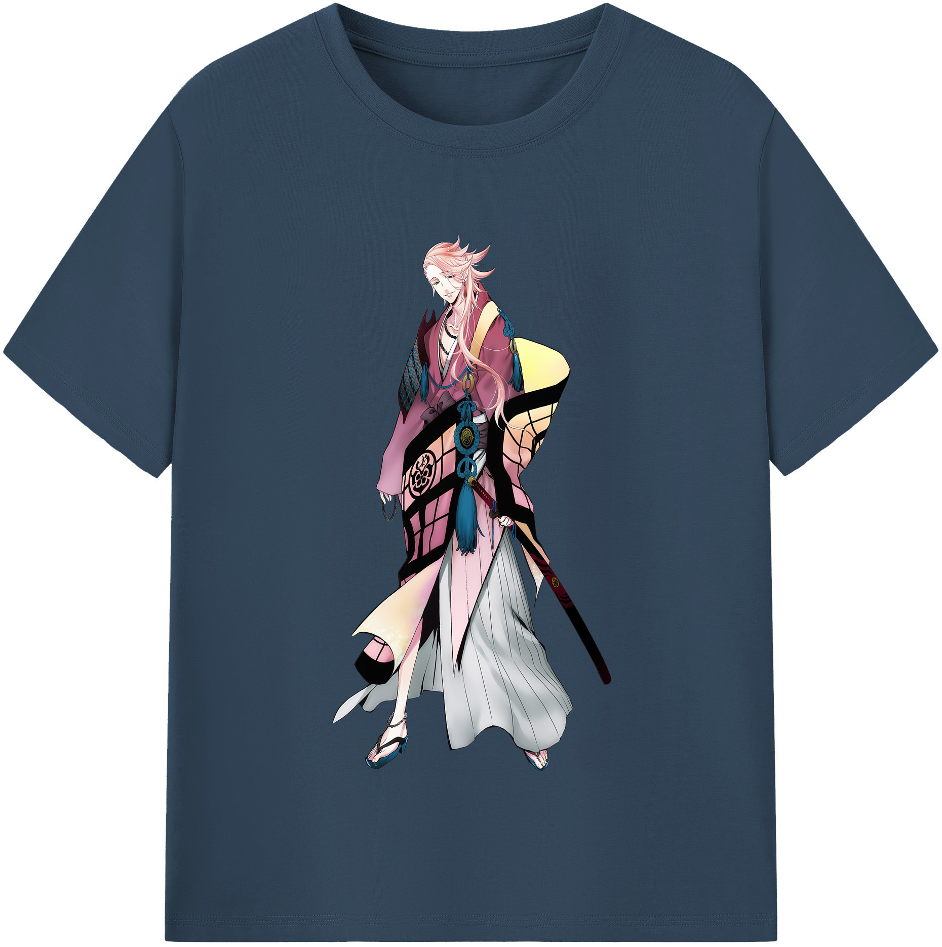 （画像用） 刀剣乱舞 Touken Ranbu 綿100％半袖Tシャツ（フロントプリント）