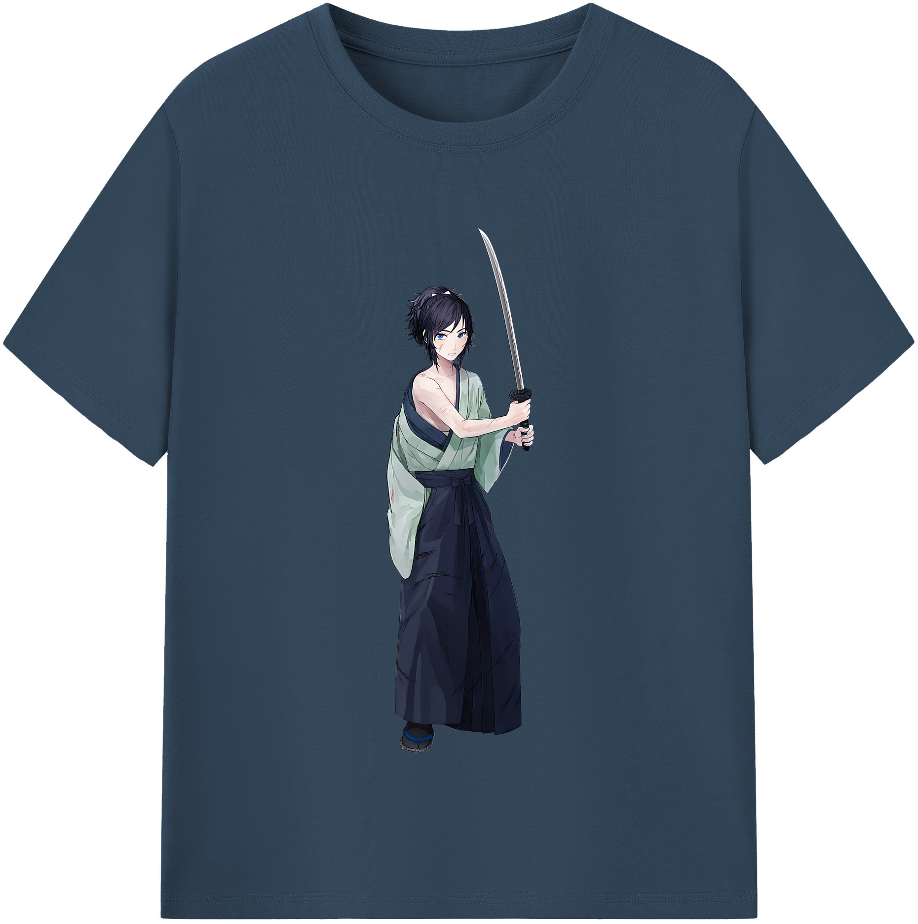 （画像用） 刀剣乱舞 Touken Ranbu 綿100％半袖Tシャツ（フロントプリント）