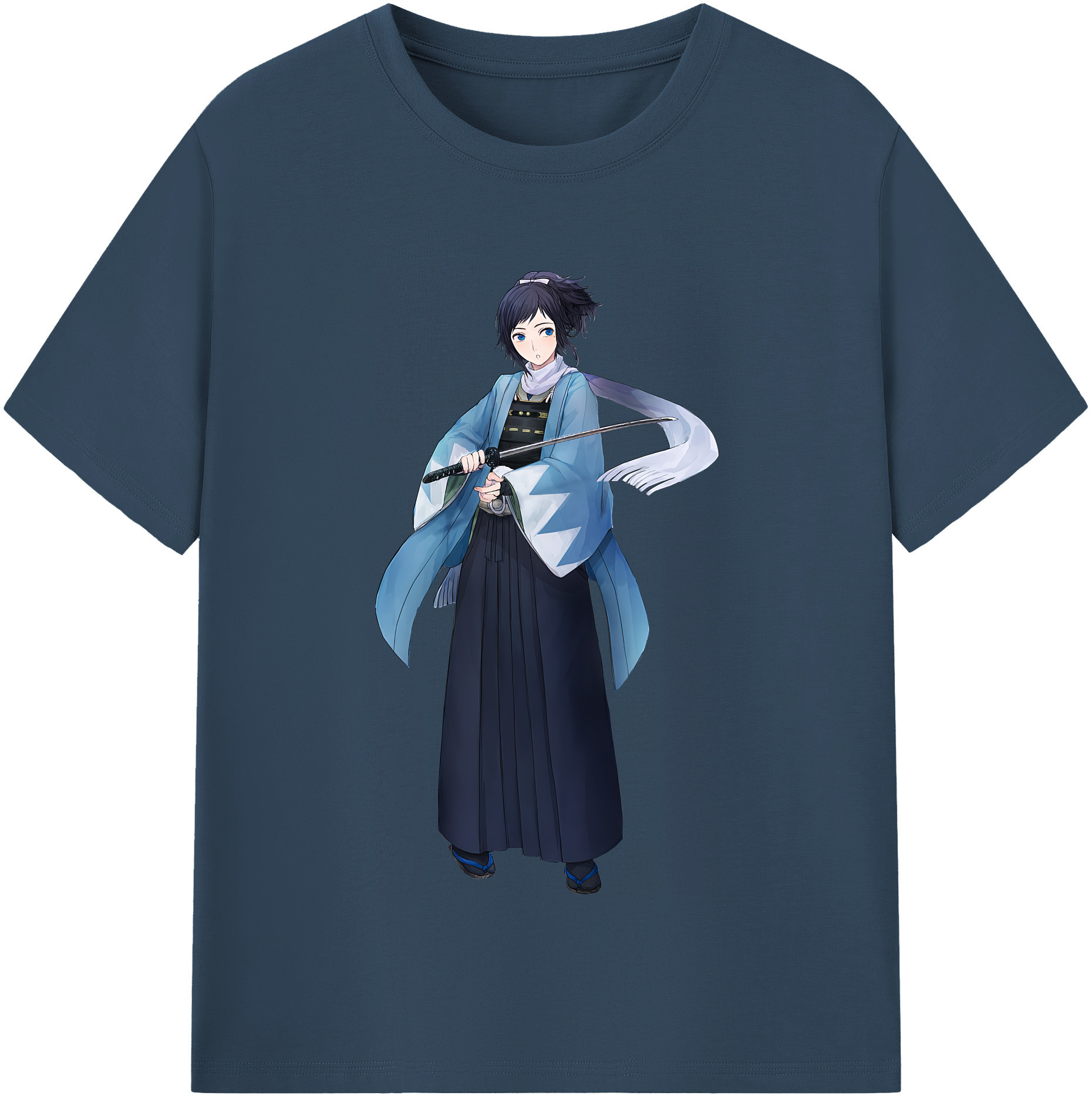 （画像用） 刀剣乱舞 Touken Ranbu 綿100％半袖Tシャツ（フロントプリント）