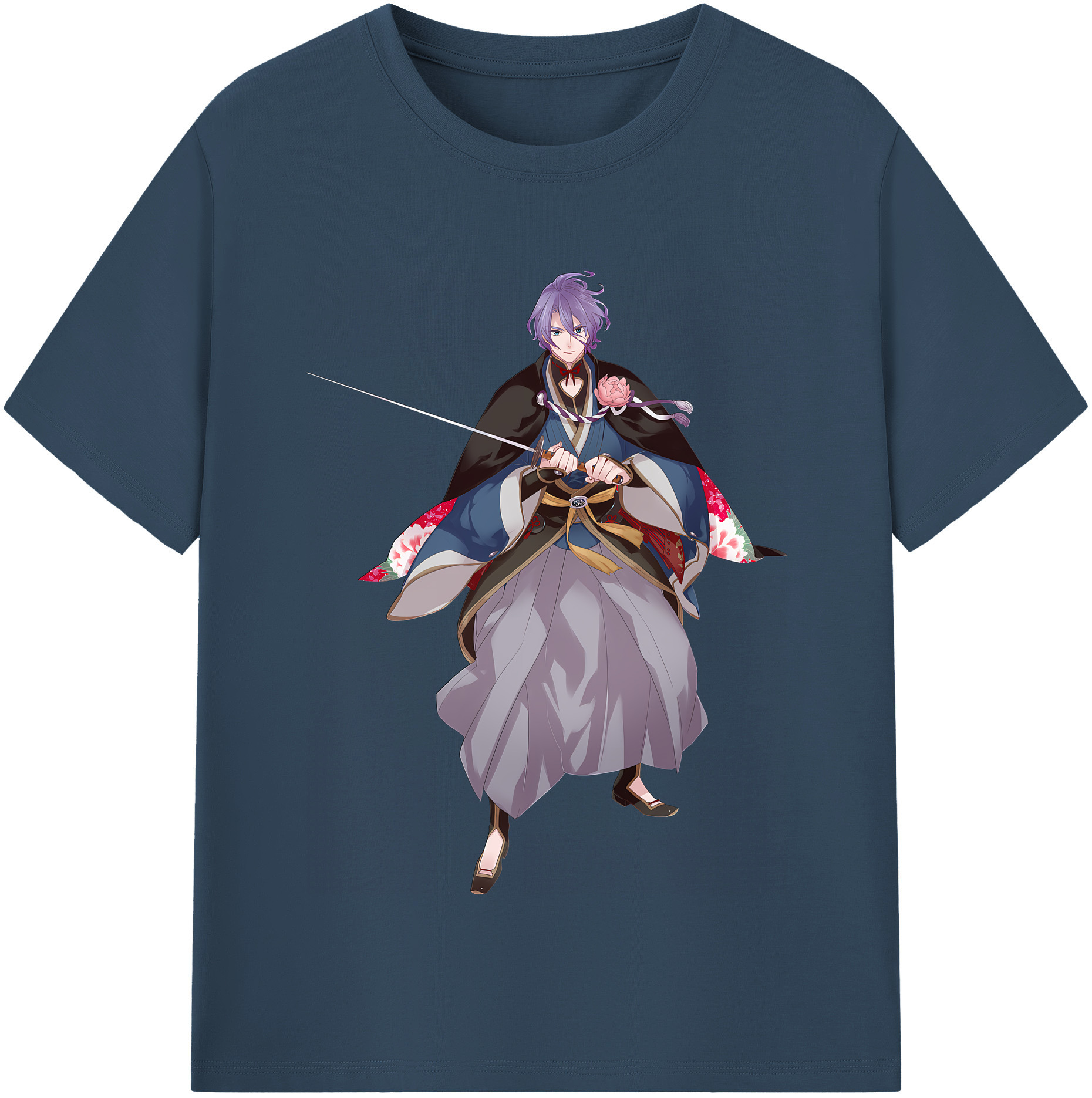 （画像用） 刀剣乱舞 Touken Ranbu 綿100％半袖Tシャツ（フロントプリント）
