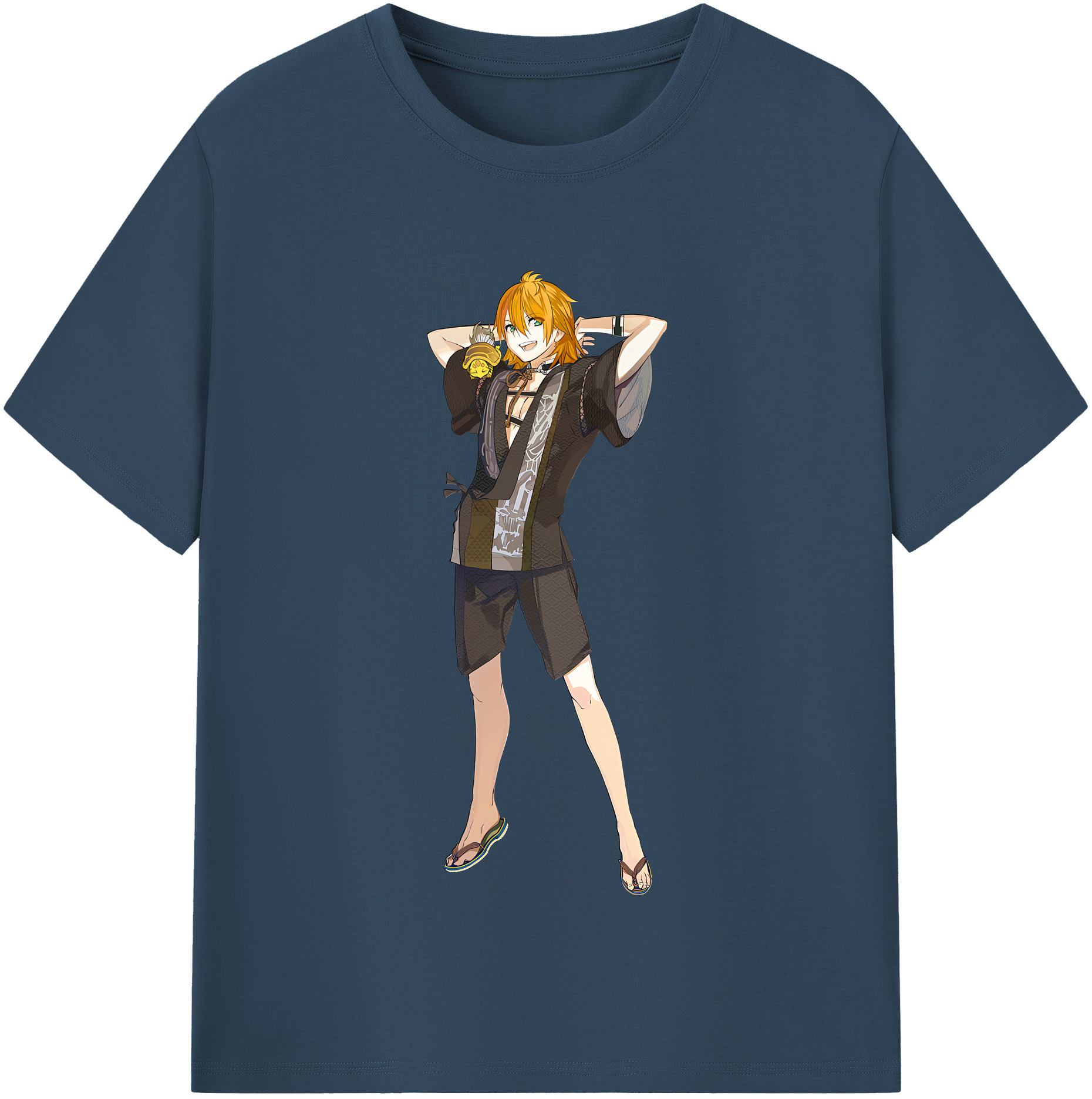 （画像用） 刀剣乱舞 Touken Ranbu 綿100％半袖Tシャツ（フロントプリント）