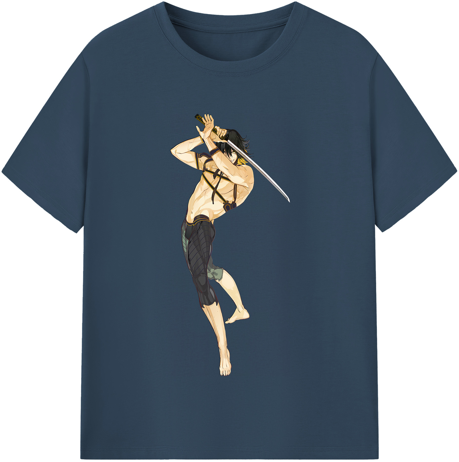 （画像用） 刀剣乱舞 Touken Ranbu 綿100％半袖Tシャツ（フロントプリント）