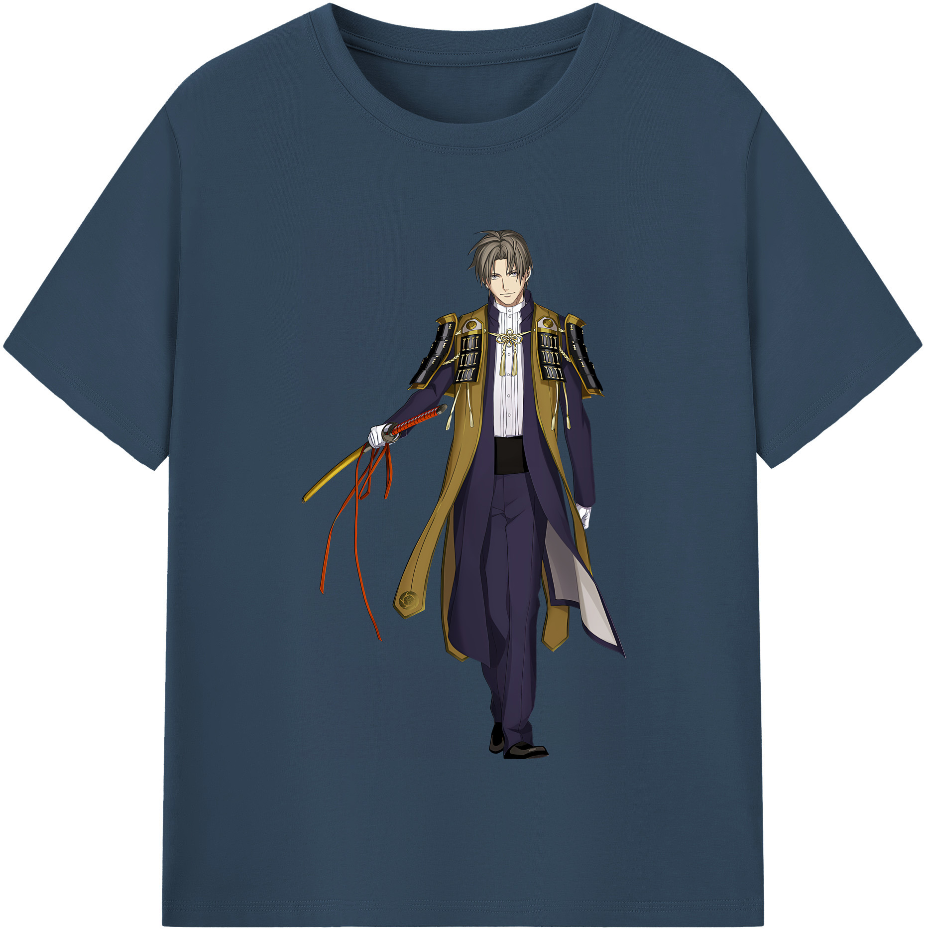 （画像用） 刀剣乱舞 Touken Ranbu 綿100％半袖Tシャツ（フロントプリント）