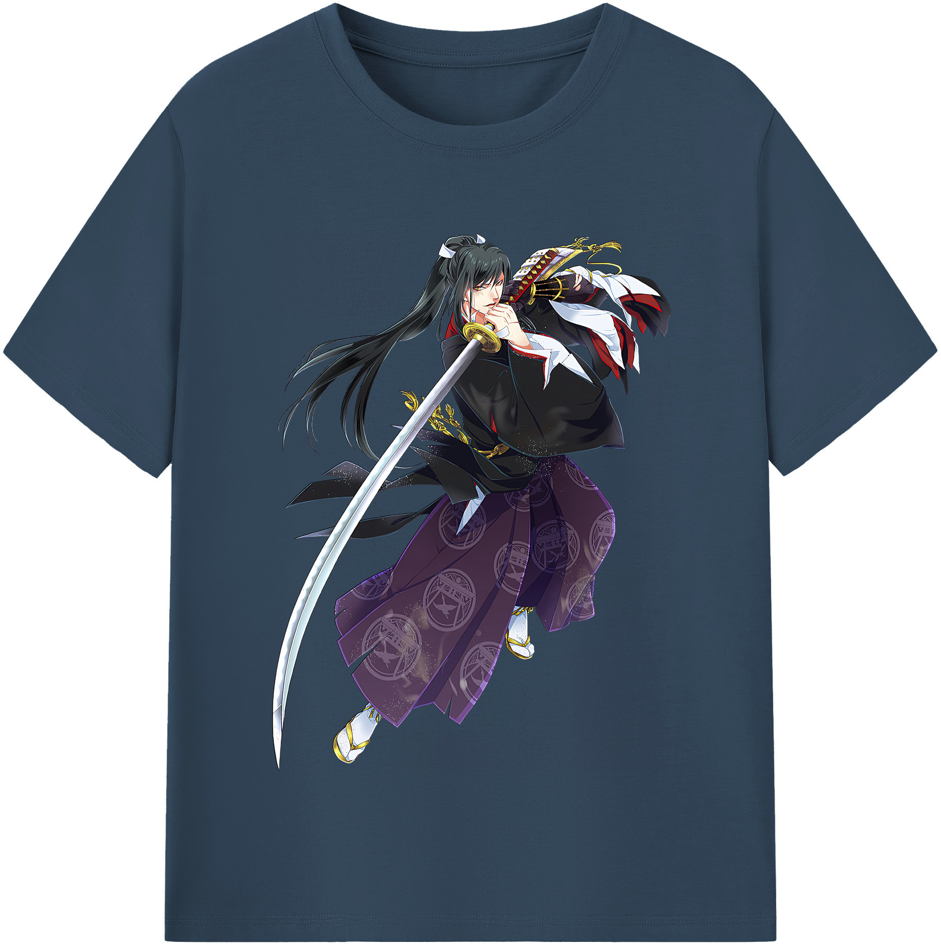 （画像用） 刀剣乱舞 Touken Ranbu 綿100％半袖Tシャツ（フロントプリント）