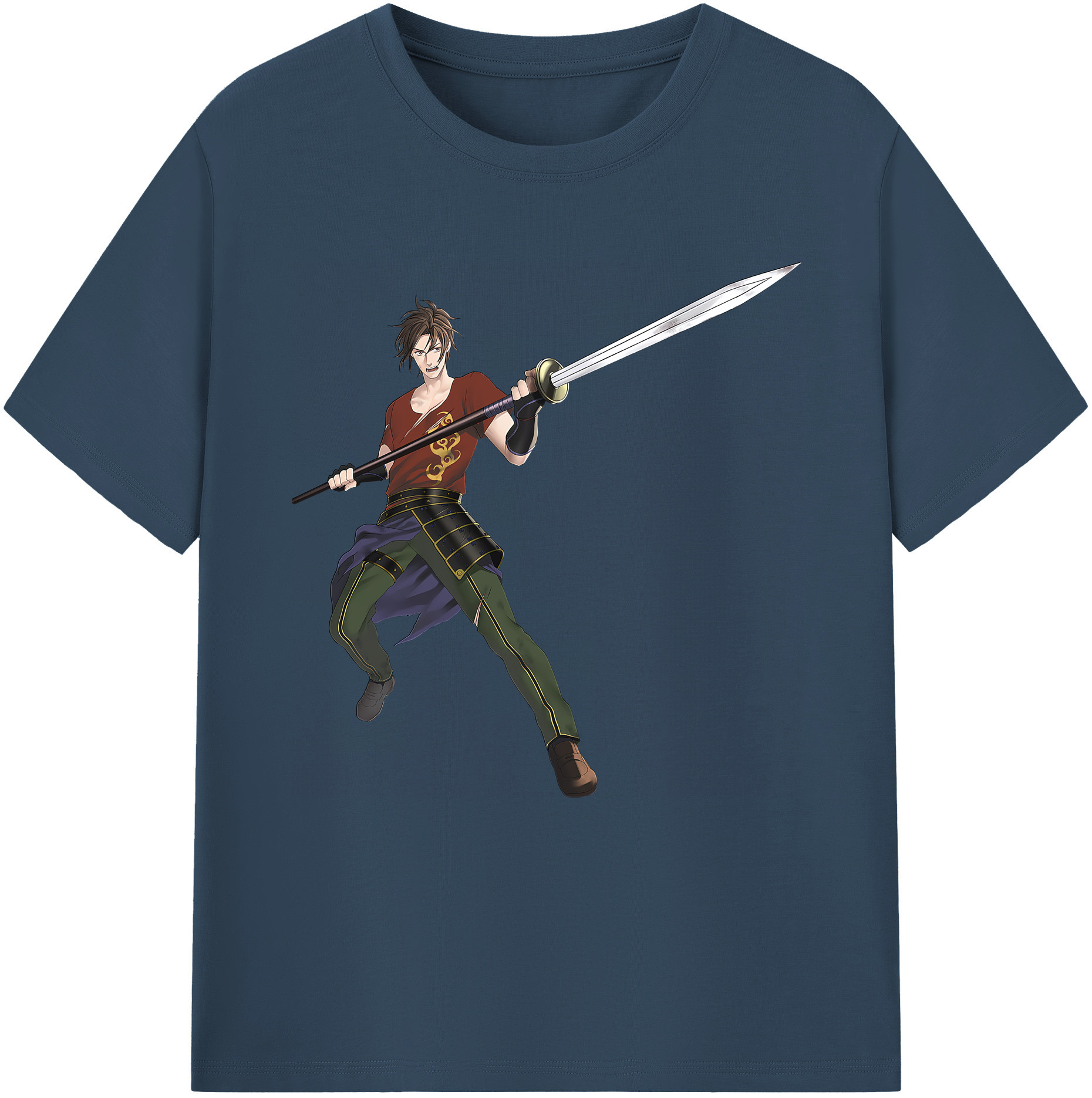 （画像用） 刀剣乱舞 Touken Ranbu 綿100％半袖Tシャツ（フロントプリント）