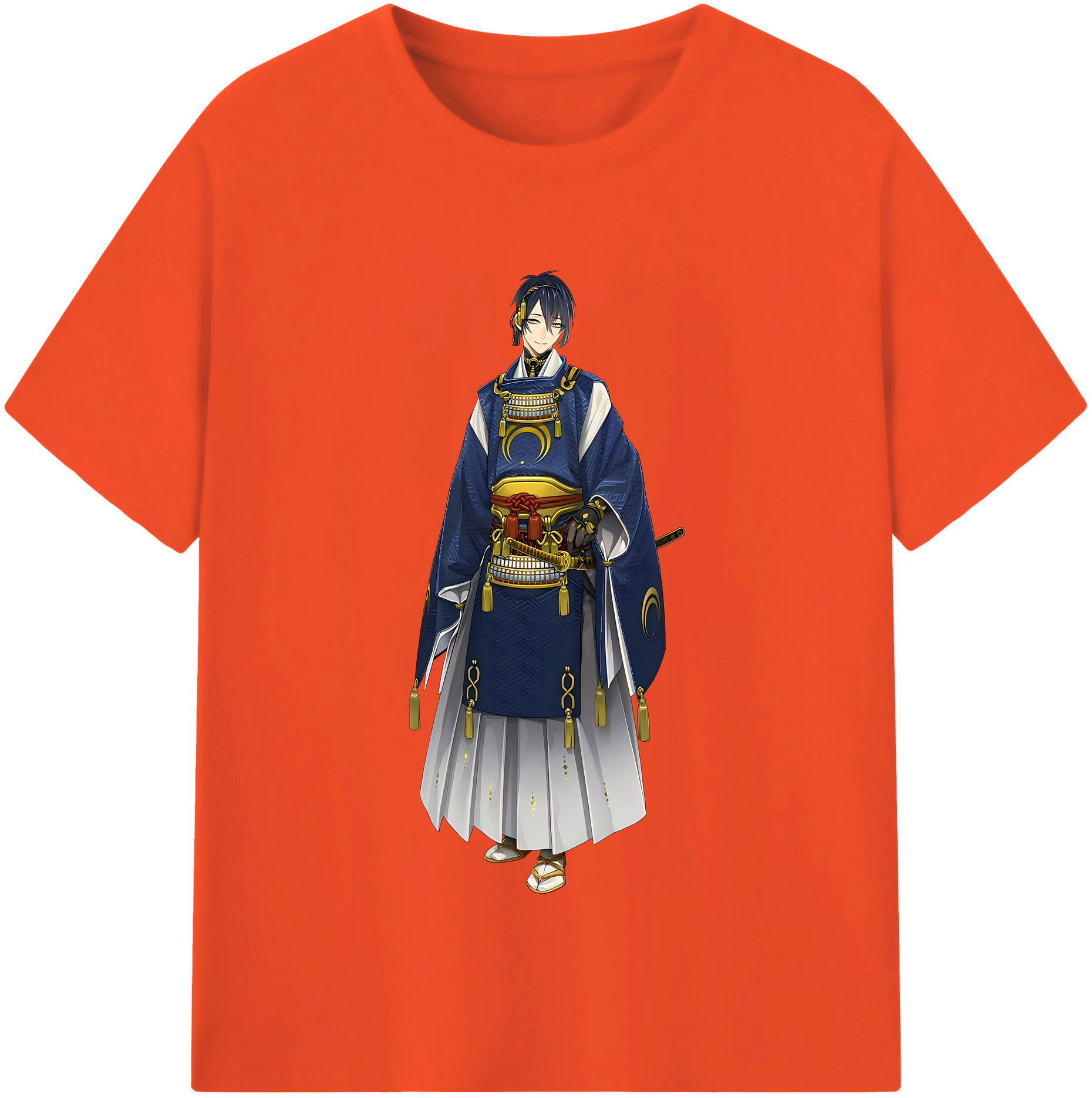 （画像用） 刀剣乱舞 Touken Ranbu 綿100％半袖Tシャツ（フロントプリント）