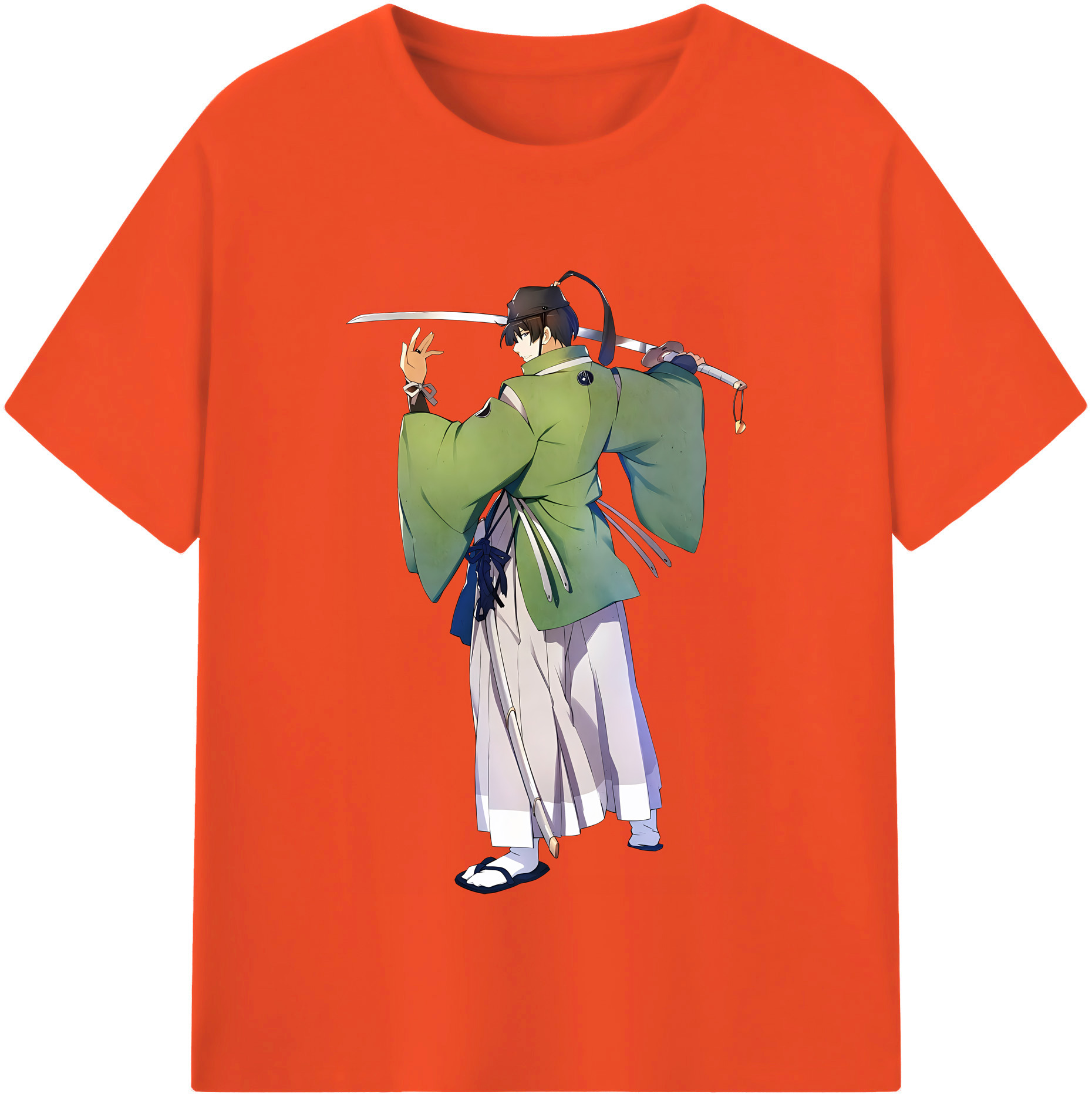 （画像用） 刀剣乱舞 Touken Ranbu 綿100％半袖Tシャツ（フロントプリント）