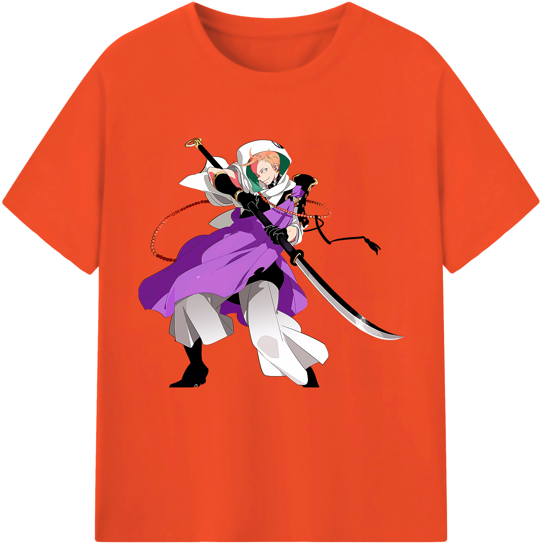 （画像用） 刀剣乱舞 Touken Ranbu 綿100％半袖Tシャツ（フロントプリント）